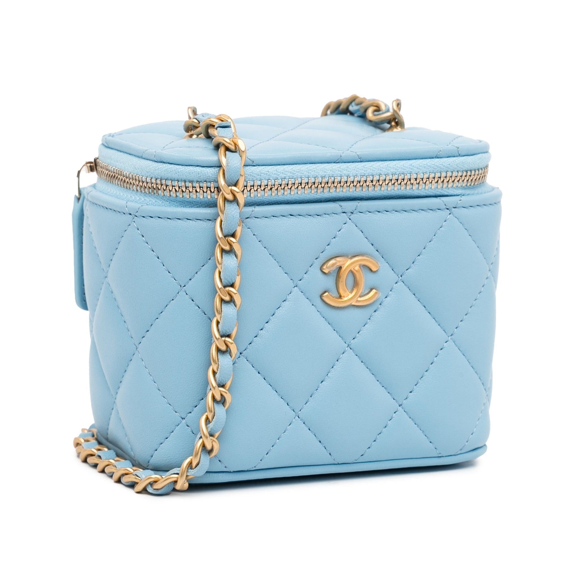 Chanel Mini Lambskin Pearl Crush Vanity (Shg-Hh2Wv2) Bag