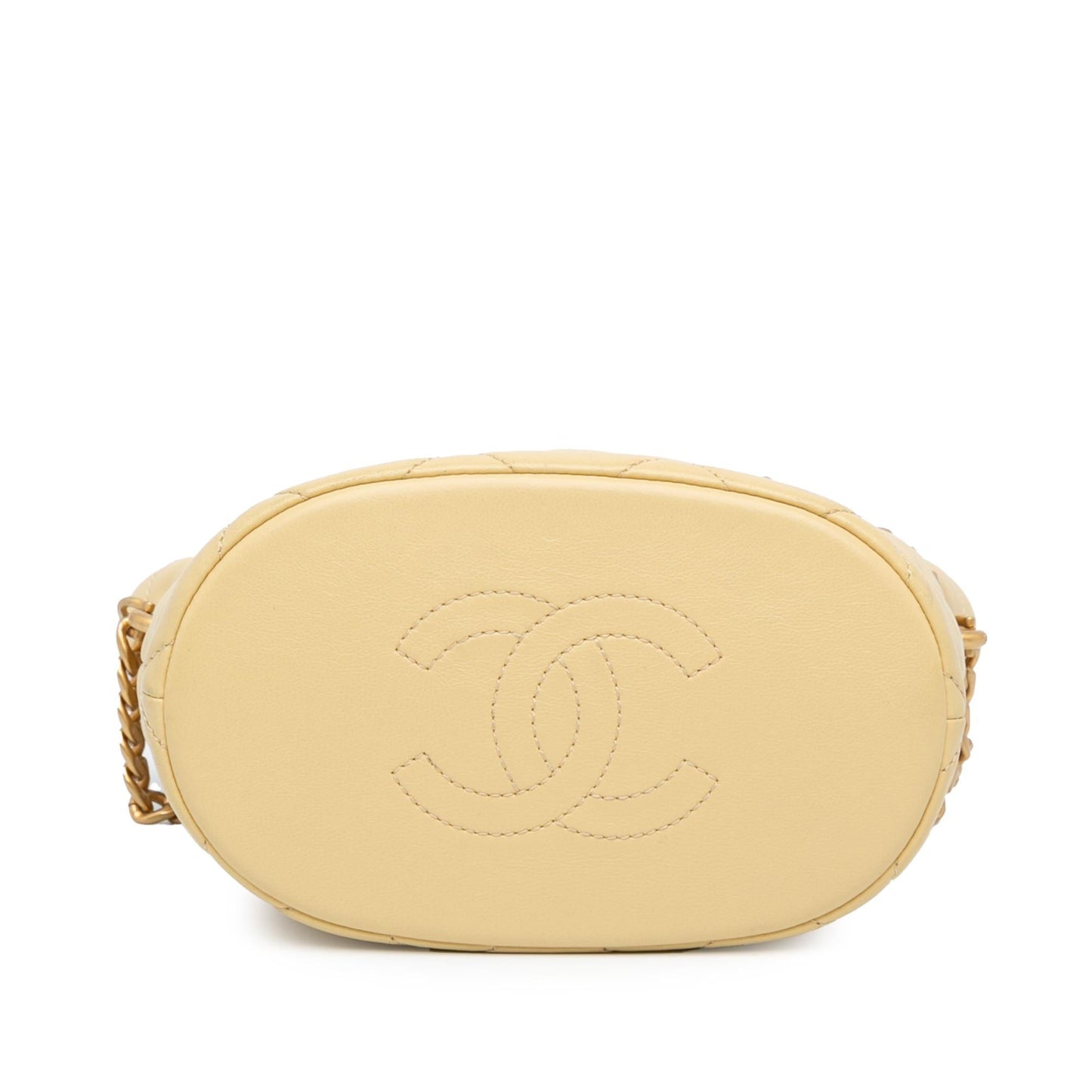 Chanel Lambskin Pending CC Bucket Bag Bucket Bag