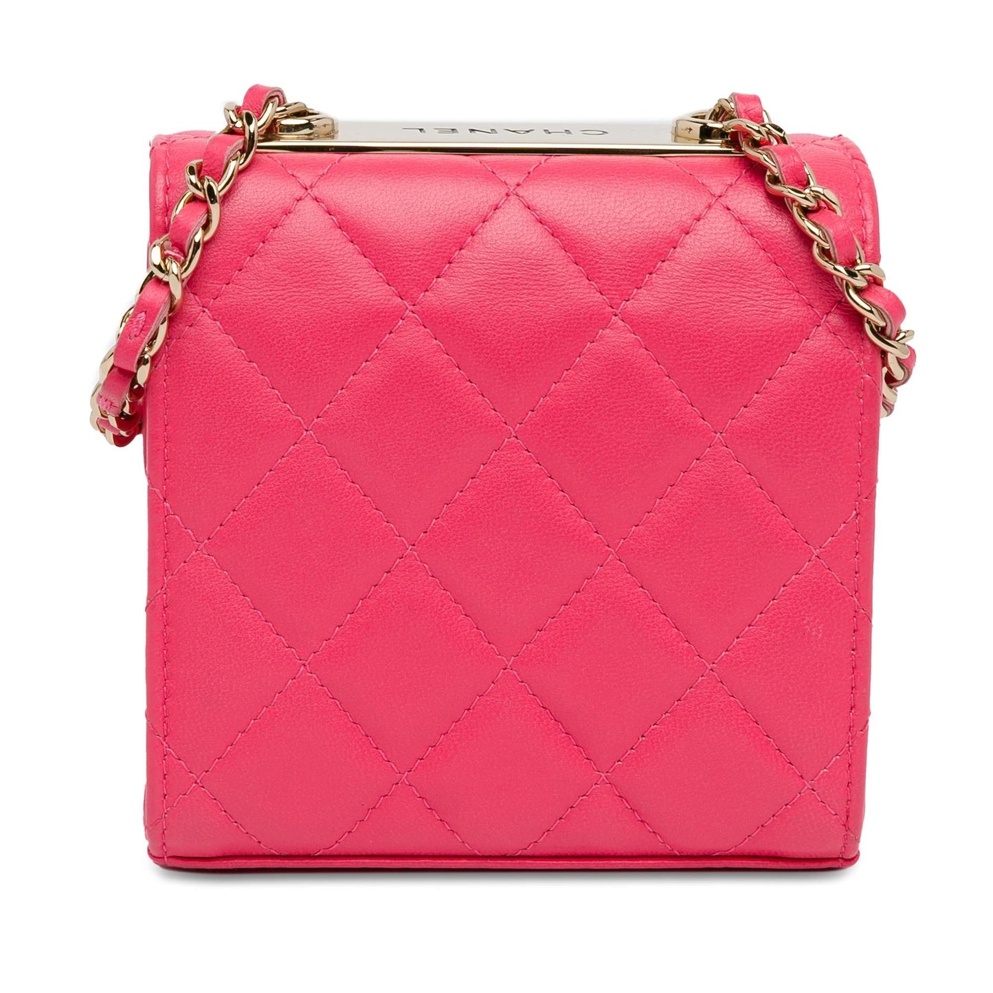 Chanel Lambskin Trendy CC Clutch Bag