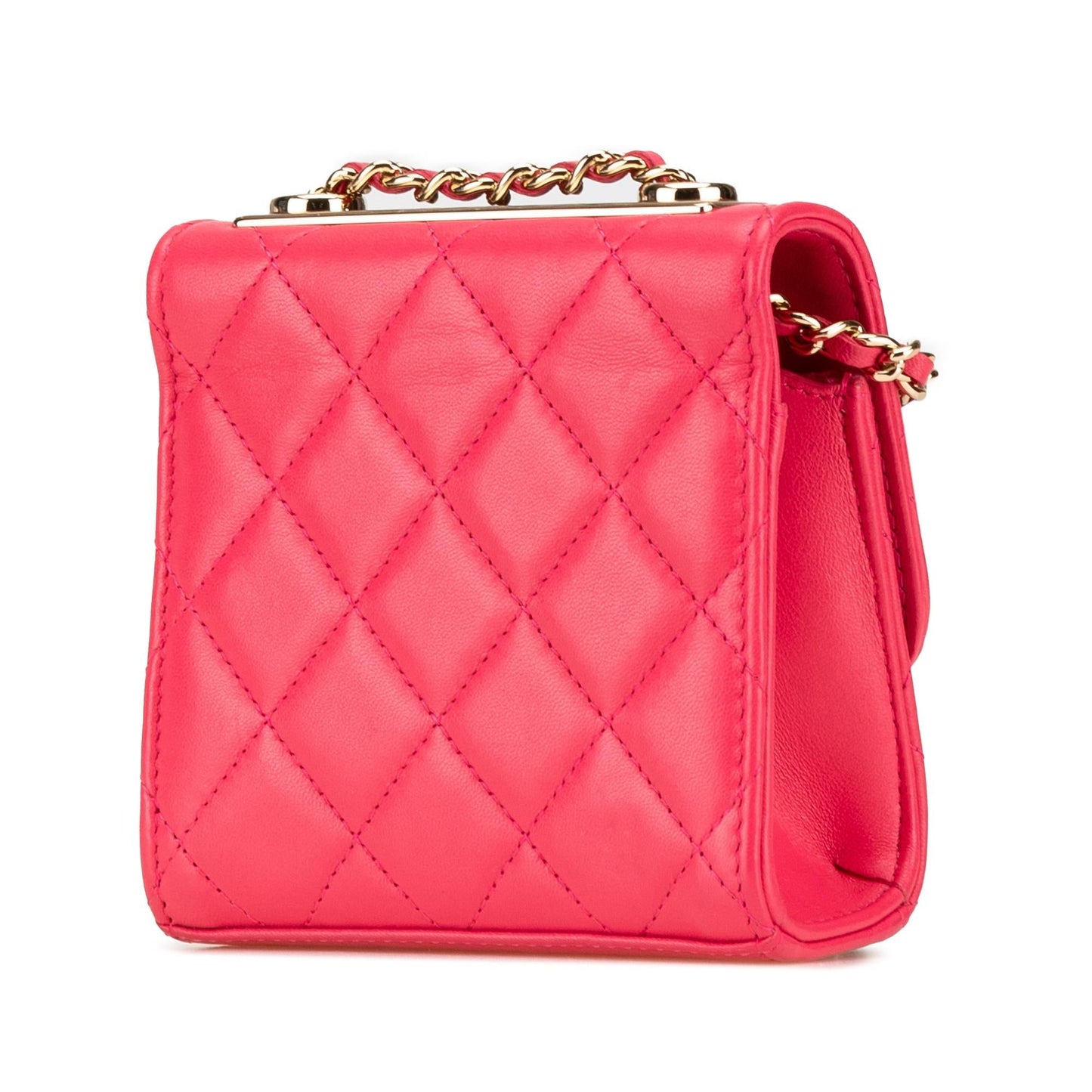 Chanel Lambskin Trendy CC Clutch Bag
