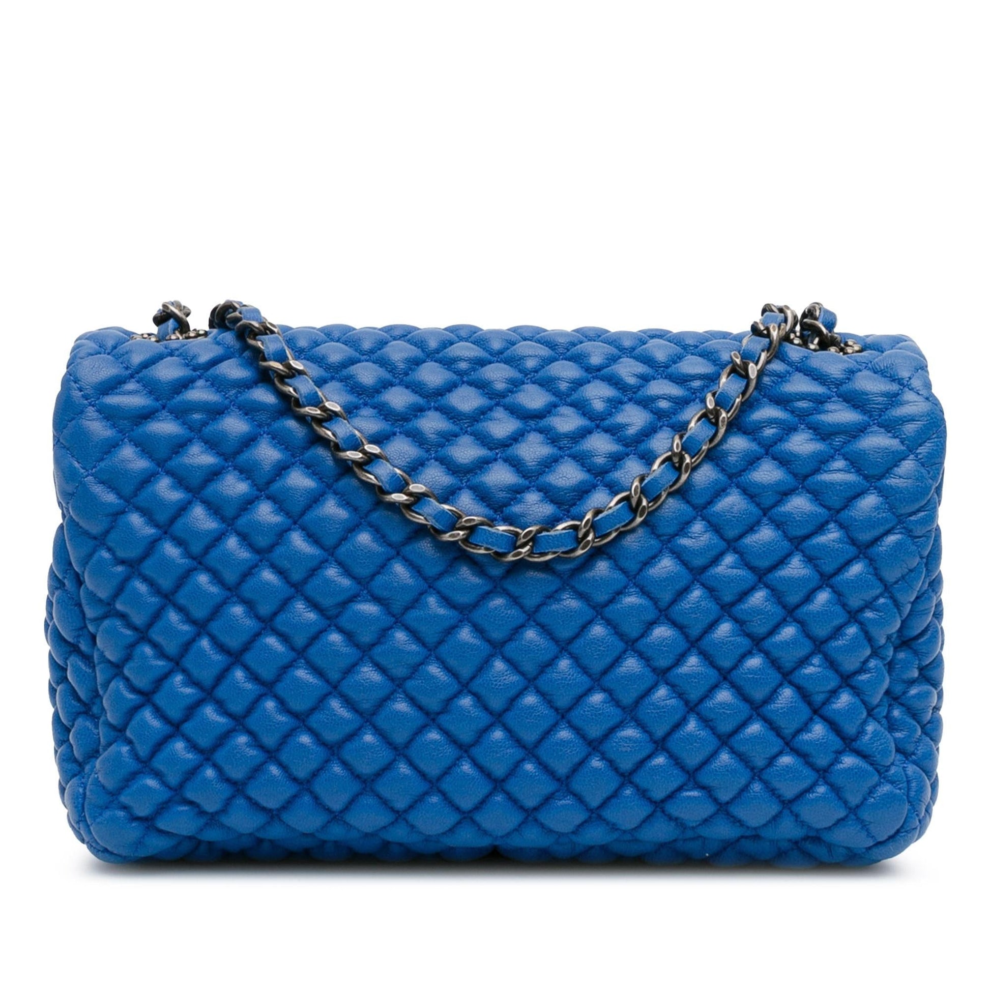 Chanel Mini Microquilted Lambskin Studded CC Flap (SHG-79zs0k)