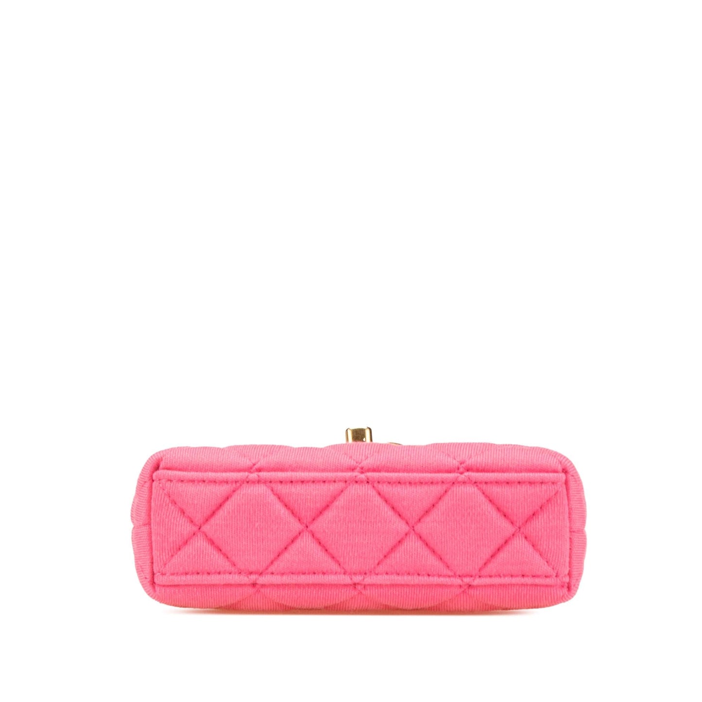 Chanel Nano Jersey Kelly Shopper Tote Bag