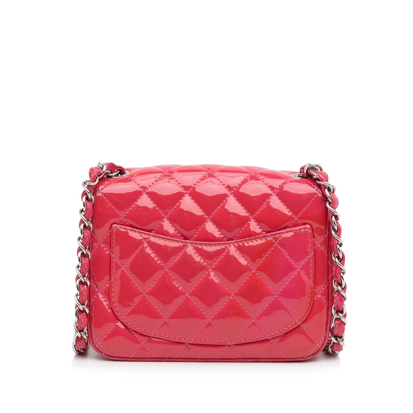 Chanel Patent Classic Square Single Flap SHG-sjboxu Mini Bag