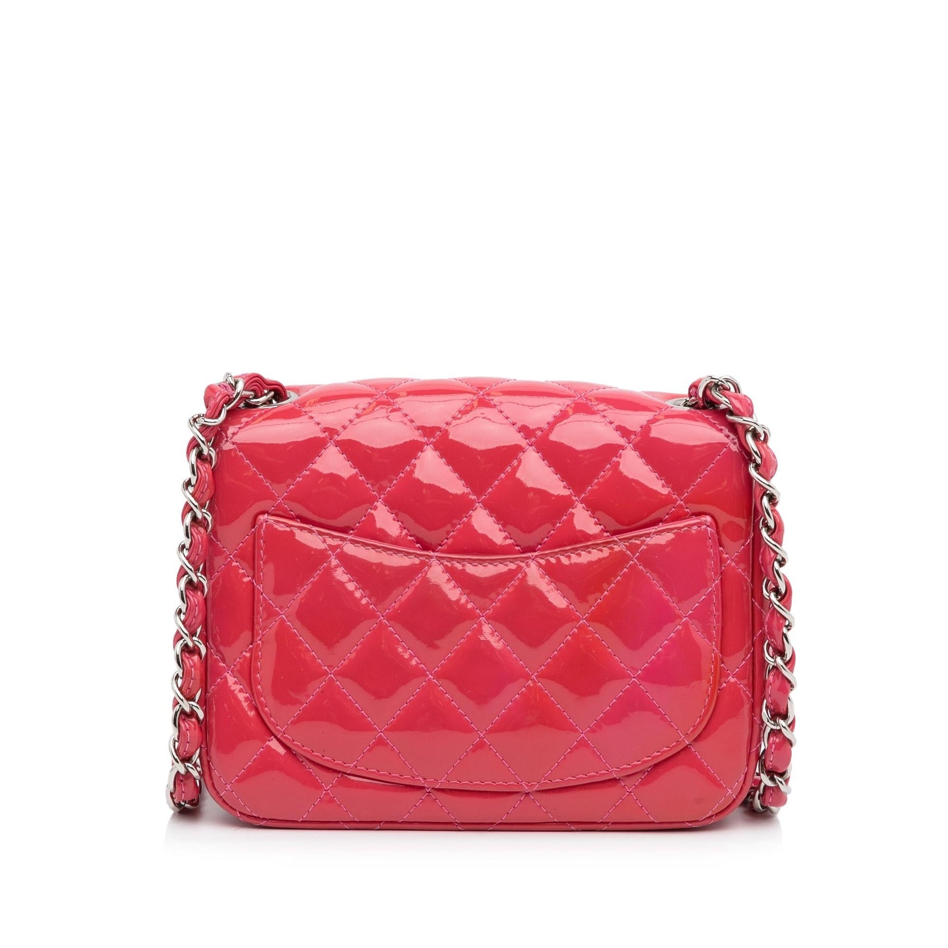 Chanel Patent Classic Square Single Flap SHG-sjboxu Mini Bag