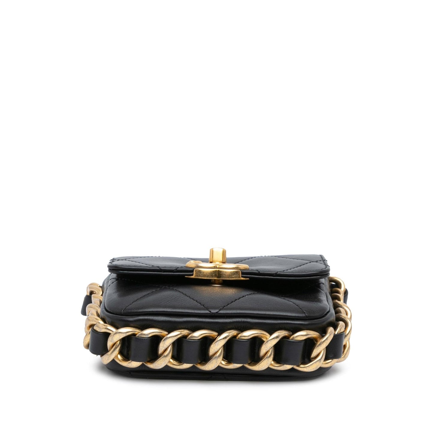 Chanel Quilted Calfskin Framing Flap Mini Bag Shg Ezq6Ua