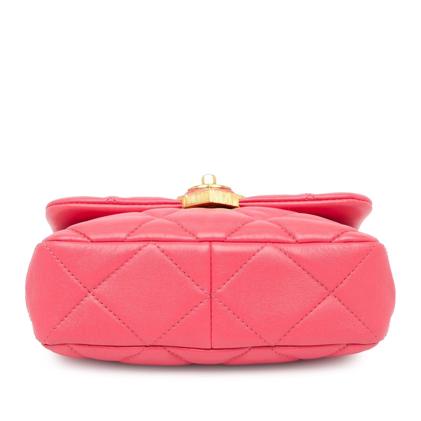 Chanel Quilted Lambskin Acrylic Coco Love Flap Mini Bag Love Flap