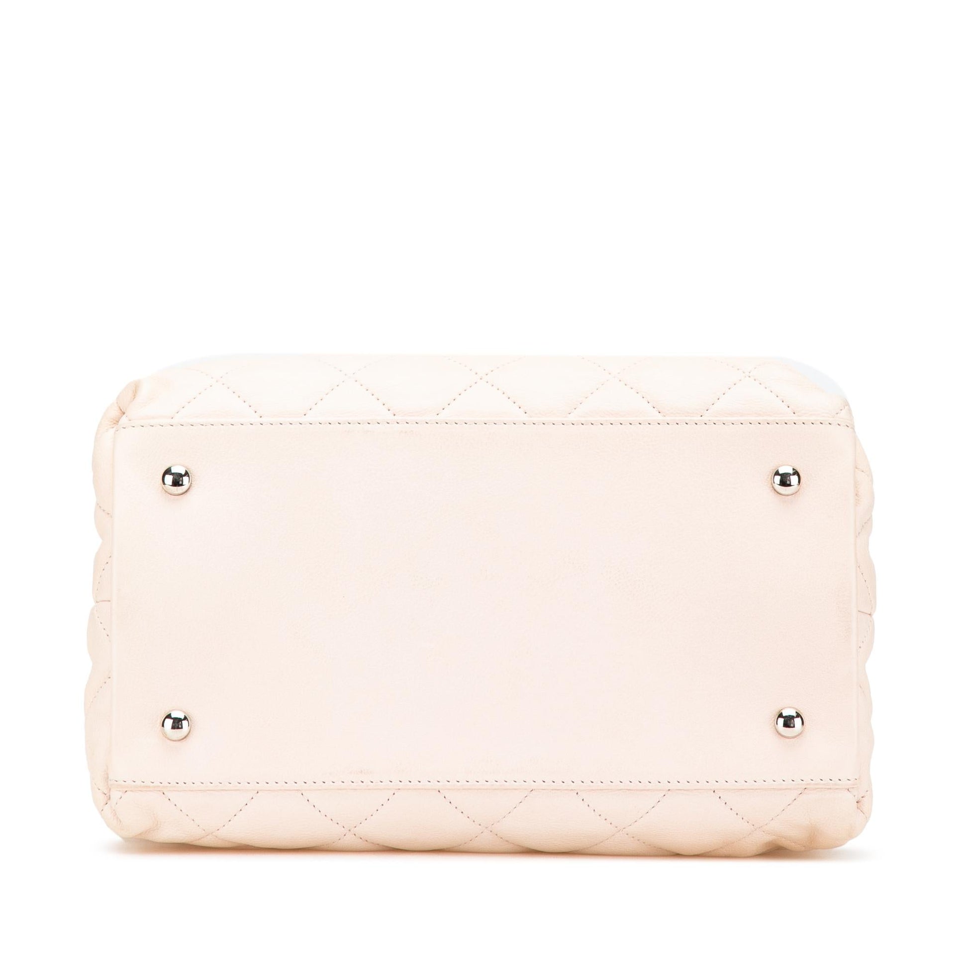 Chanel Quilted Lambskin Me Tote Bag