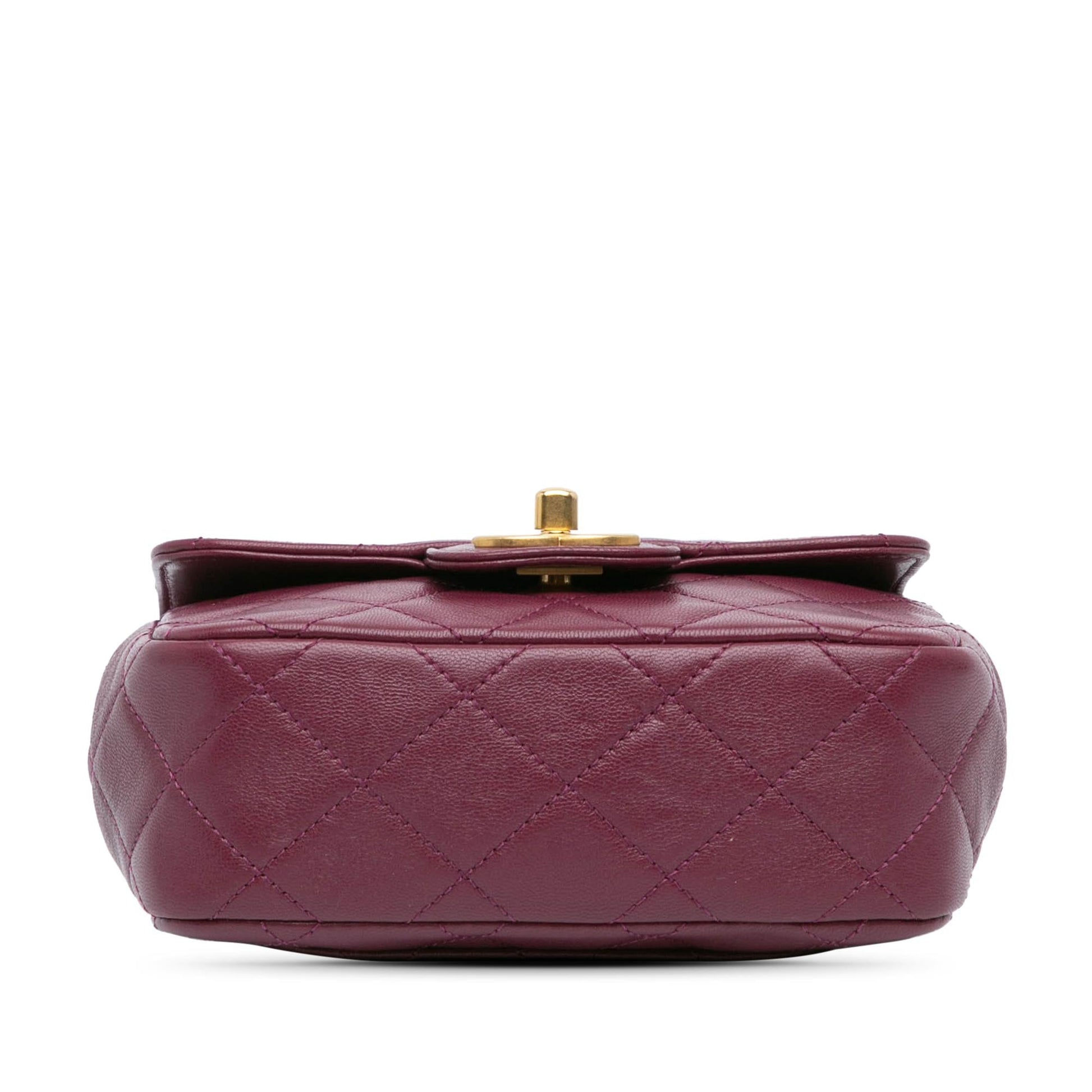 Chanel Quilted Lambskin Single Flap Mini Bag Single Flap