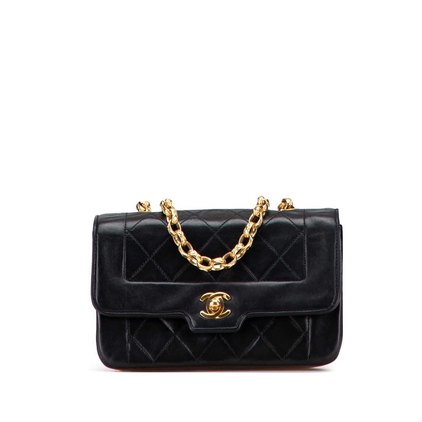 Chanel Quilted Lambskin Single Flap Mini Bag Flap 1