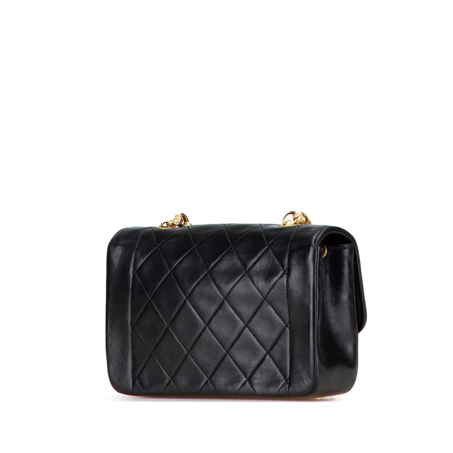 Chanel Quilted Lambskin Single Flap Mini Bag Flap 1