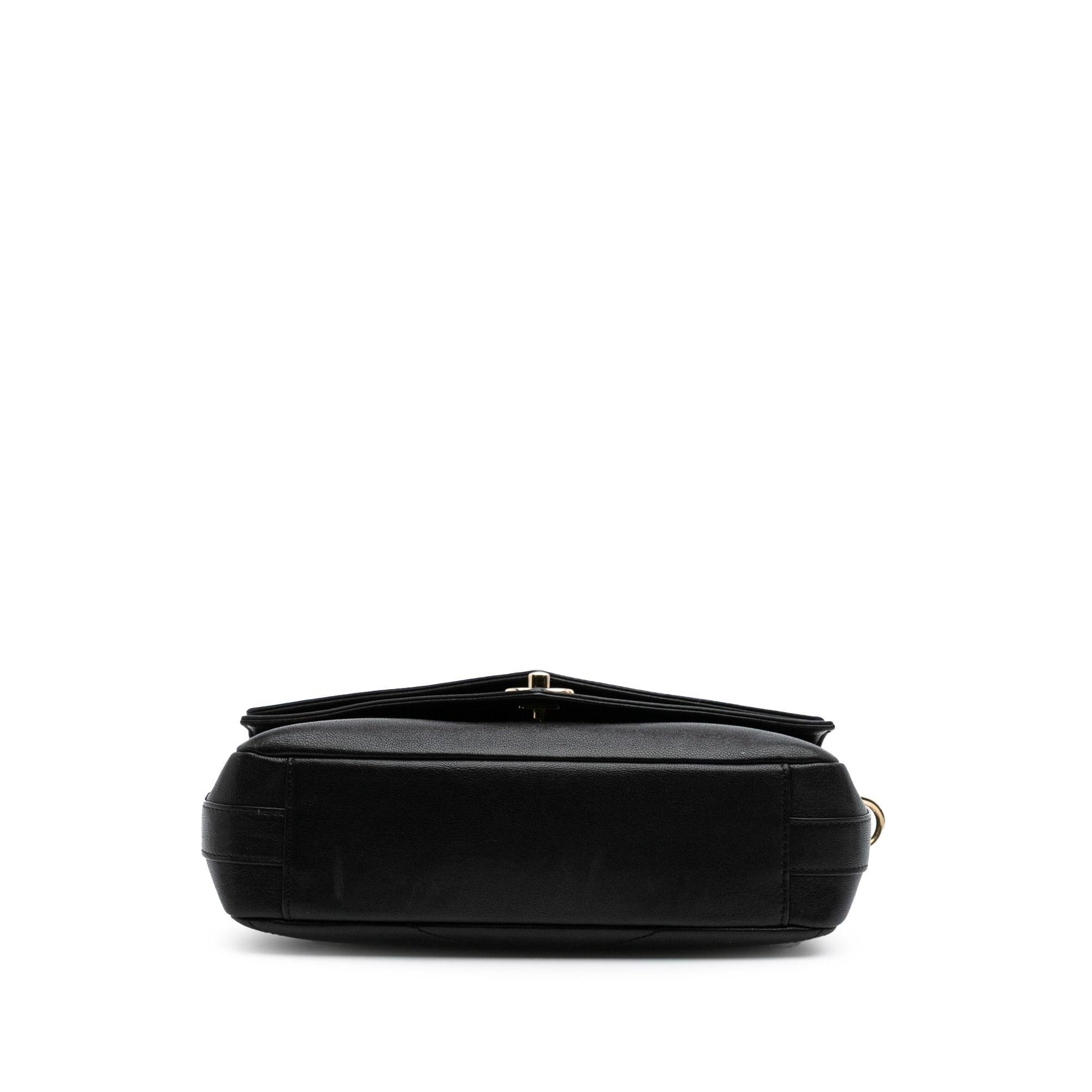 Chanel Quilted Sheepskin Double Chevron Flap Mini Bag Flap 1