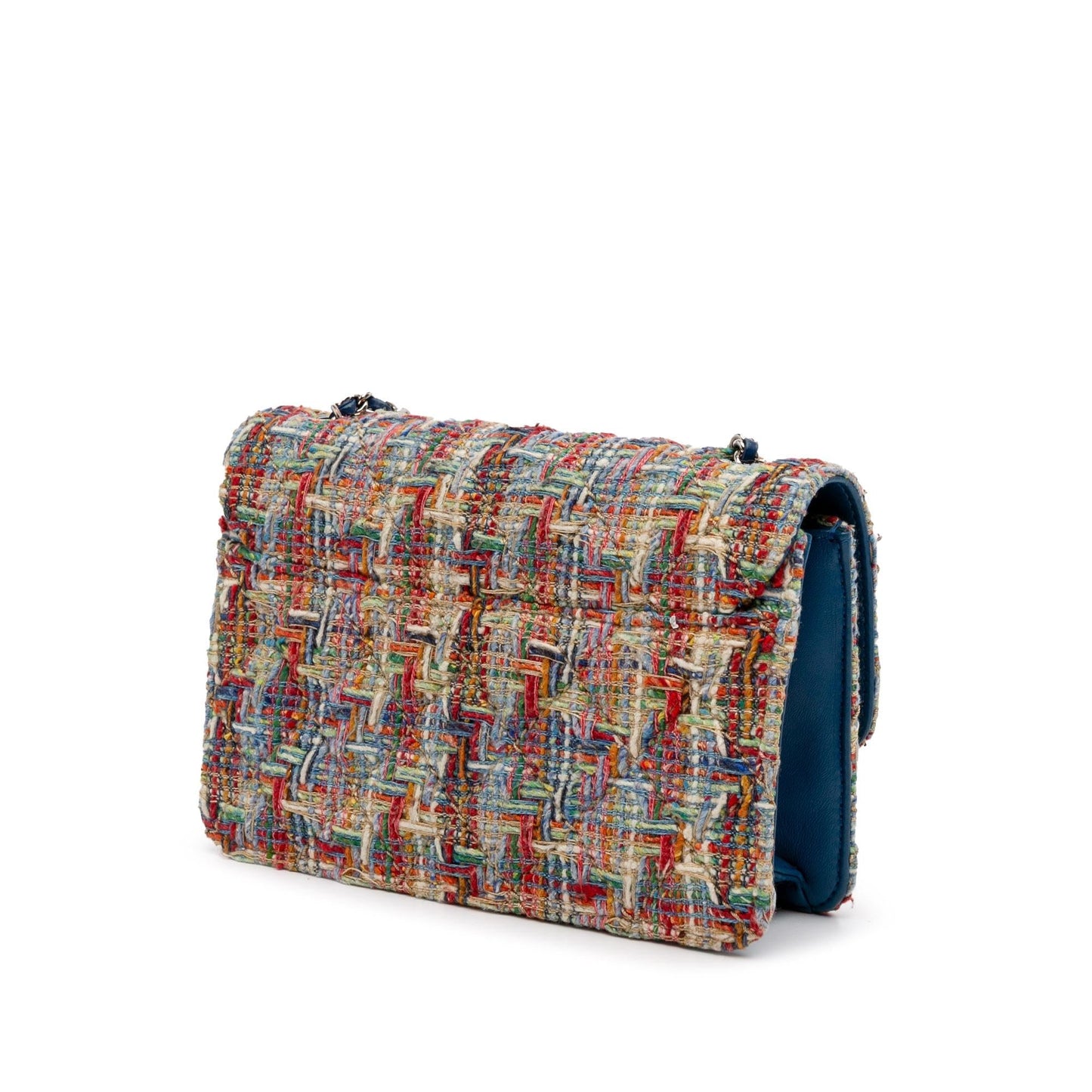 Chanel Quilted Tweed Beauty Flap Lock Mini Bag Flap 1