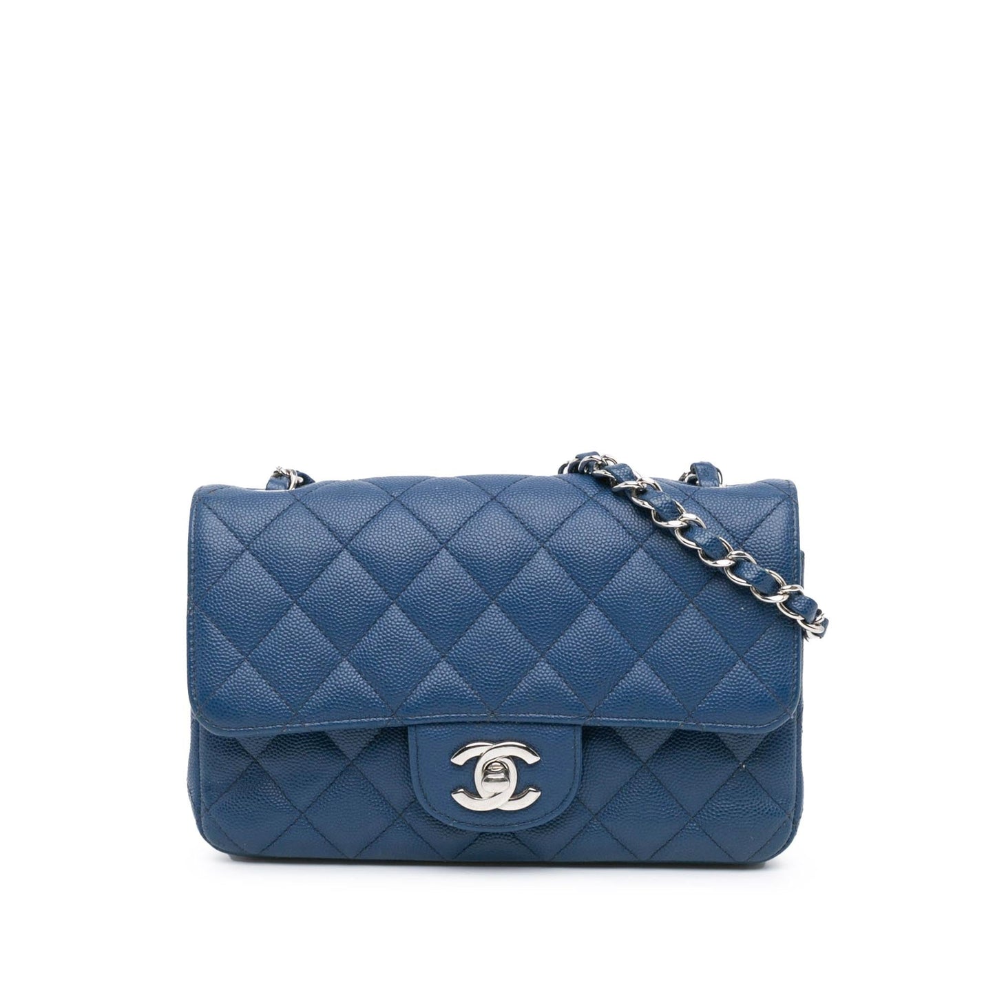 Chanel Rectangular Classic Caviar Single Flap Mini Bag