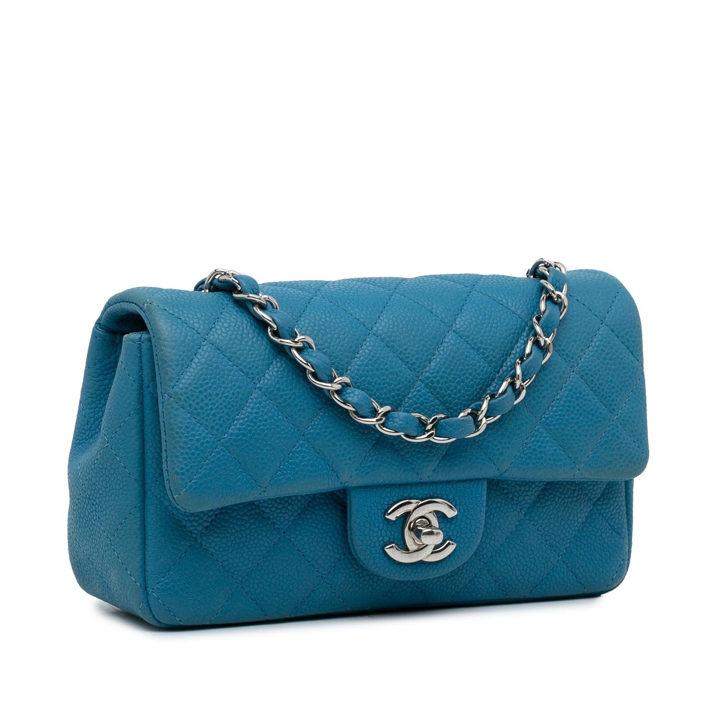 Chanel Rectangular Classic Caviar Single Flap Mini Bag Flap 1