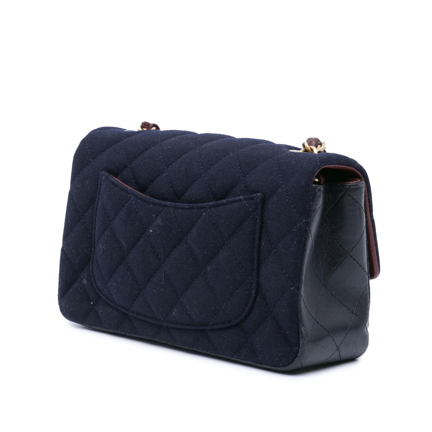 Chanel Rectangular Classic Jersey Sailor Single Flap Mini Bag Single Flap
