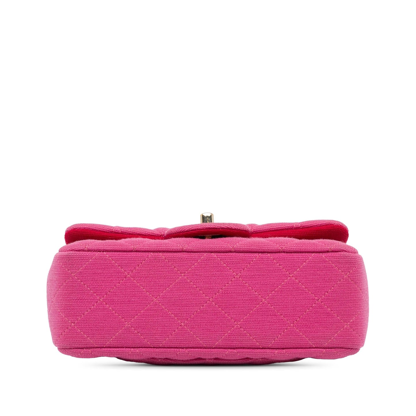 Chanel Rectangular Classic Jersey Single Flap SHG-WDZmmq Mini Bag