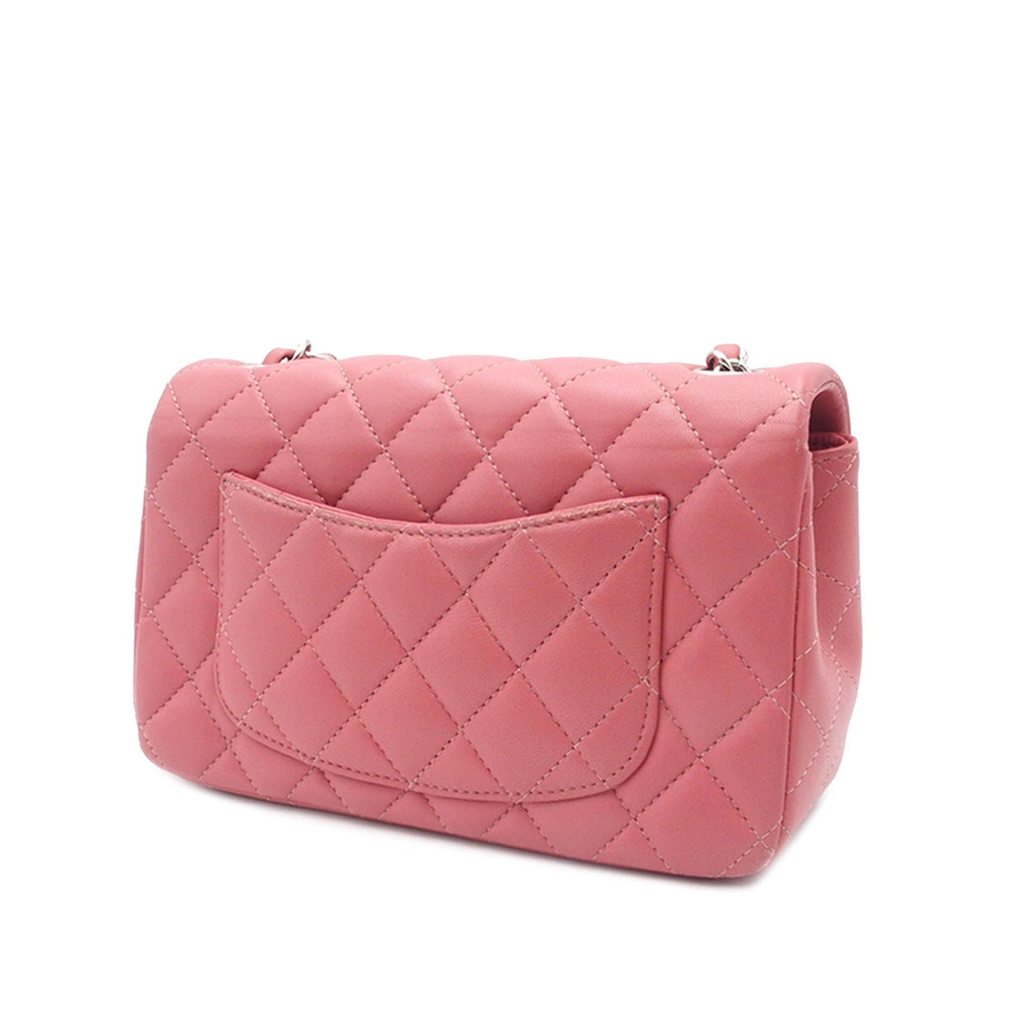 Chanel Rectangular Classic Lambskin Single Flap SHG-TIx3qD Mini Bag