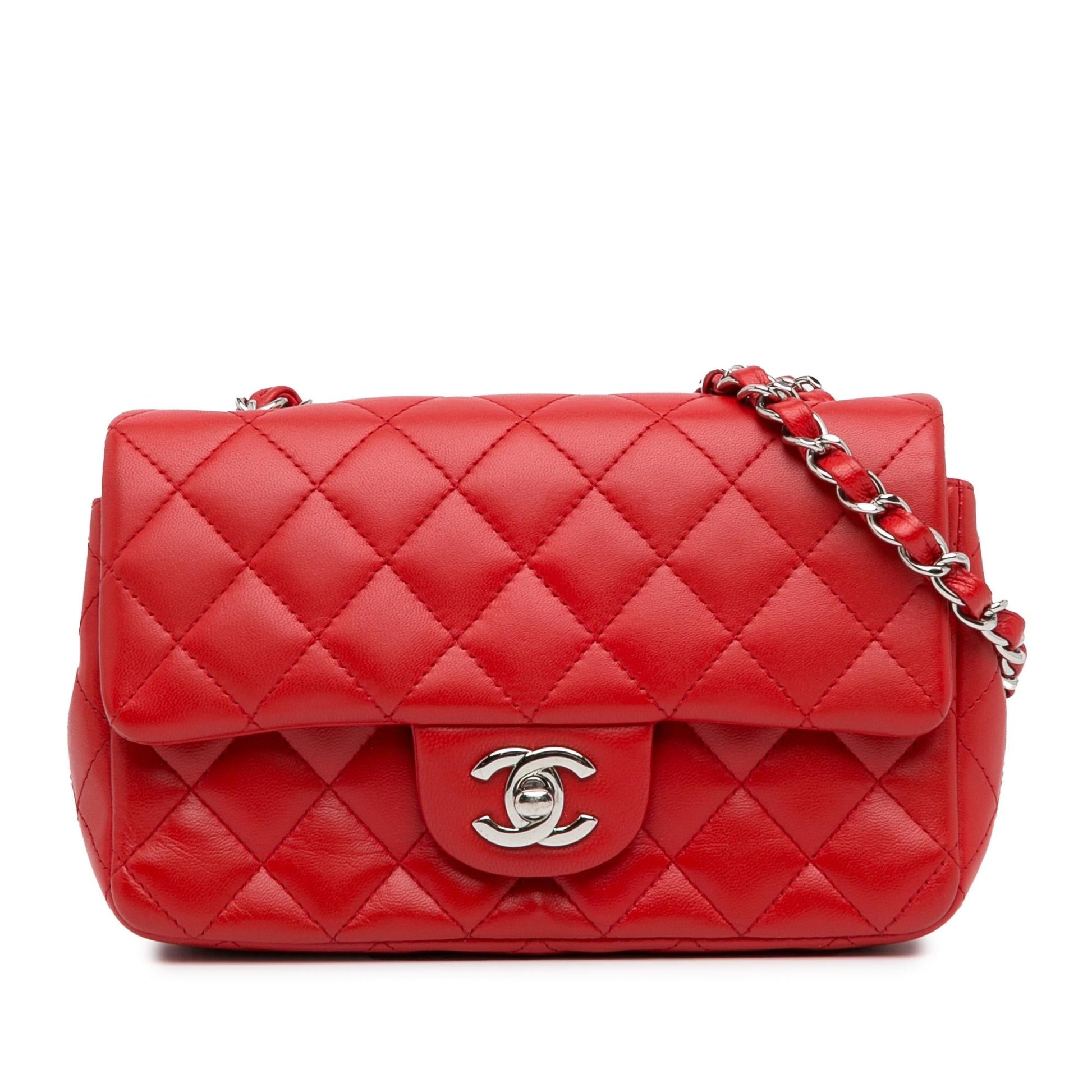 Chanel Mini Rectangular Classic Lambskin Single Flap (Shg-Ibxr3K) Bag