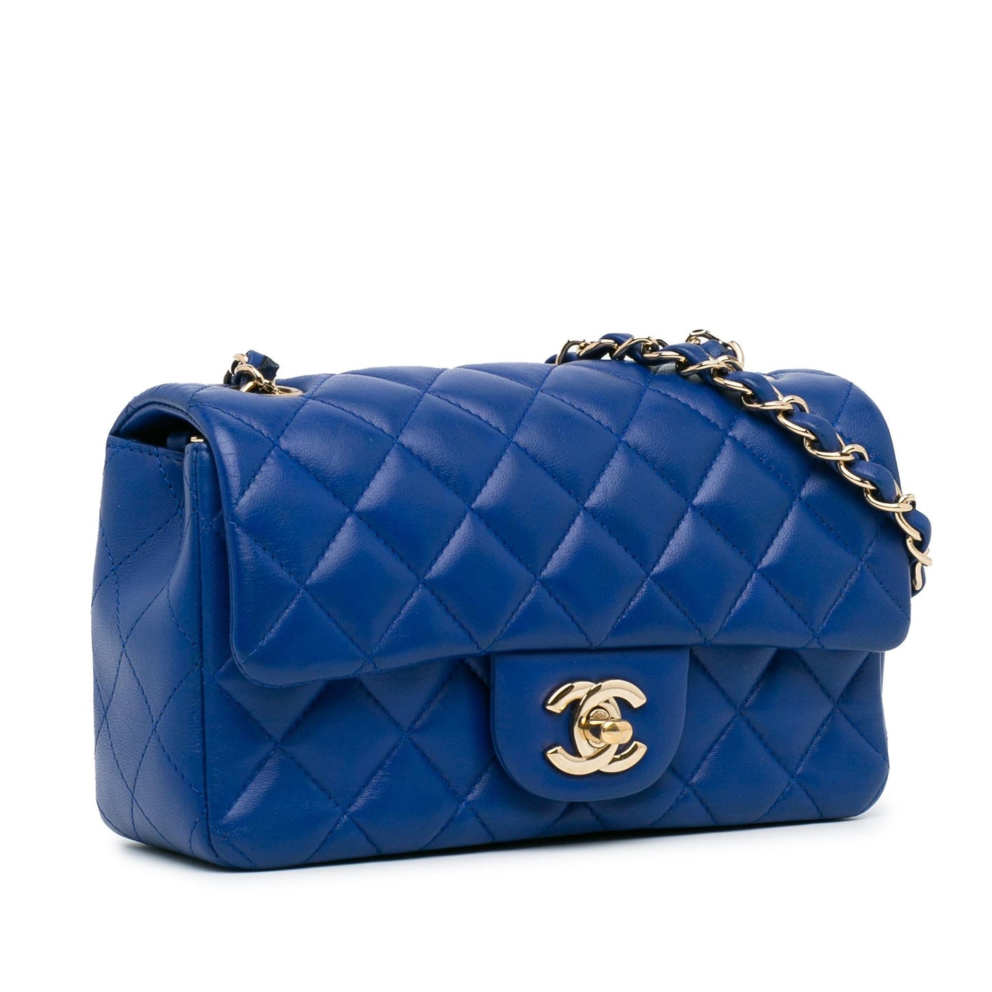 Chanel Rectangular Classic Lambskin Single Flap SHG-DyJzXS Mini Bag