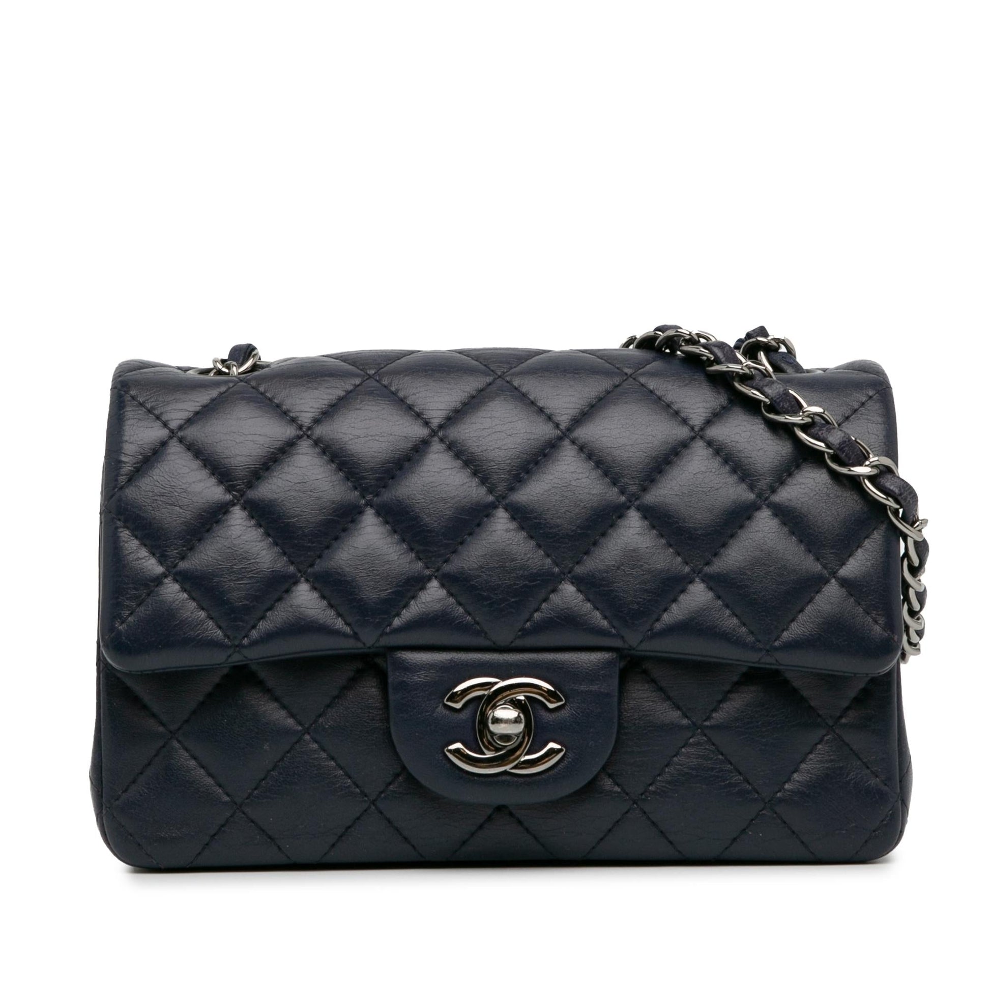 Chanel Mini Rectangular Classic Lambskin Single Flap (Shg-Vhxrd6) Bag