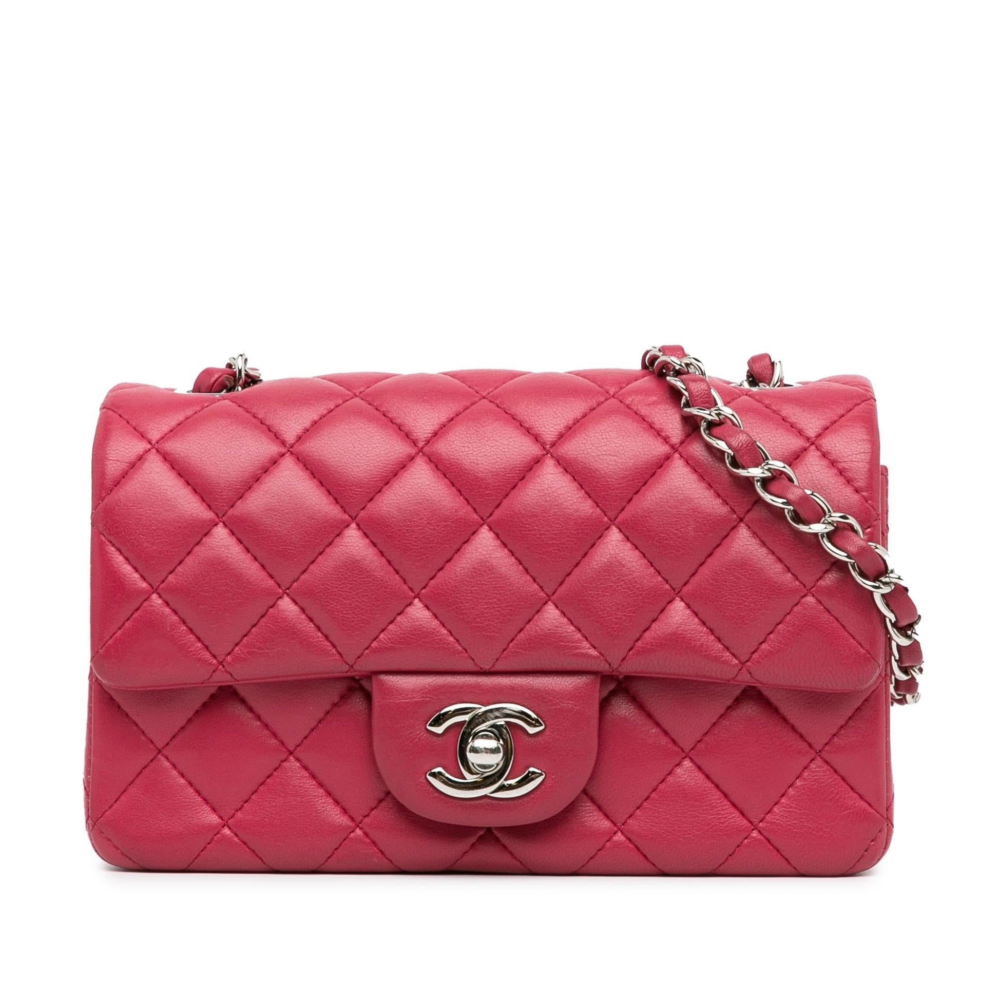 Chanel Mini Rectangular Classic Lambskin Single Flap (Shg-F674V3) Bag