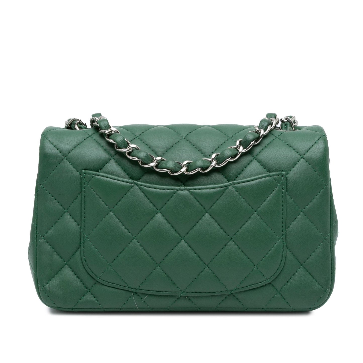 Chanel Rectangular Classic Lambskin Single Flap SHG-VkUtVQ Mini Bag