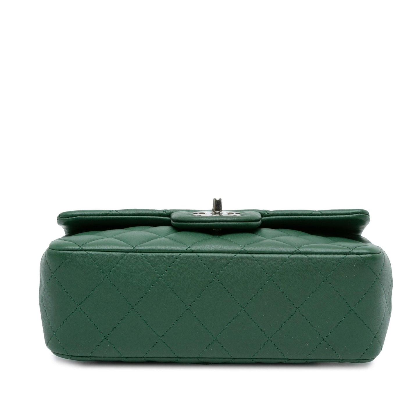 Chanel Mini Rectangular Classic Lambskin Single Flap (SHG-VkUtVQ)
