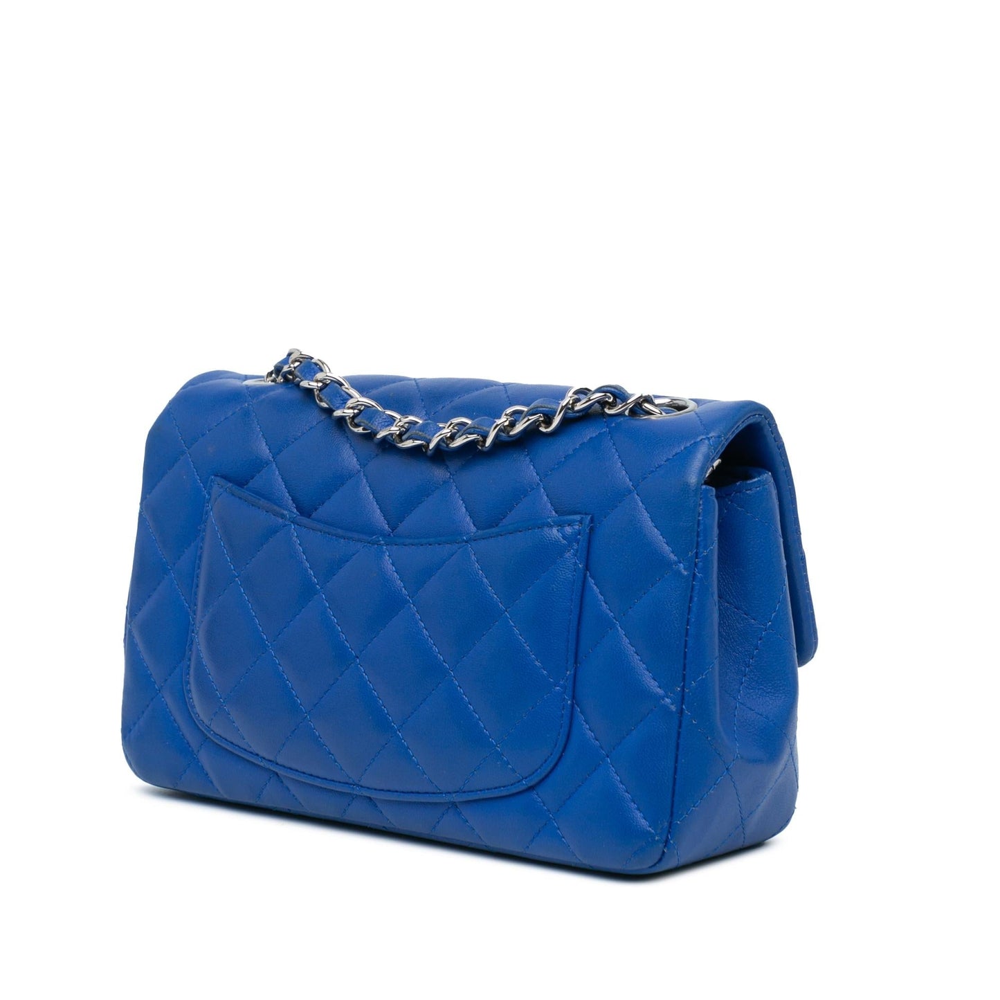 Chanel Rectangular Classic Lambskin Single Flap SHG-8ox5rx Mini Bag