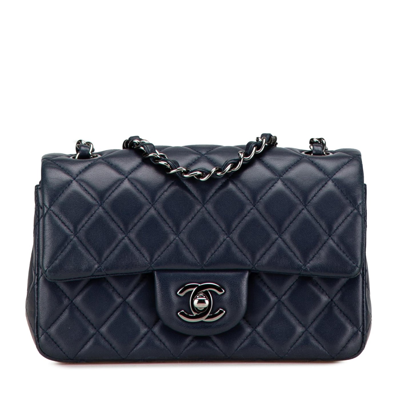 Chanel Rectangular Classic Lambskin Single Flap SHG-Zxsl77 Mini Bag