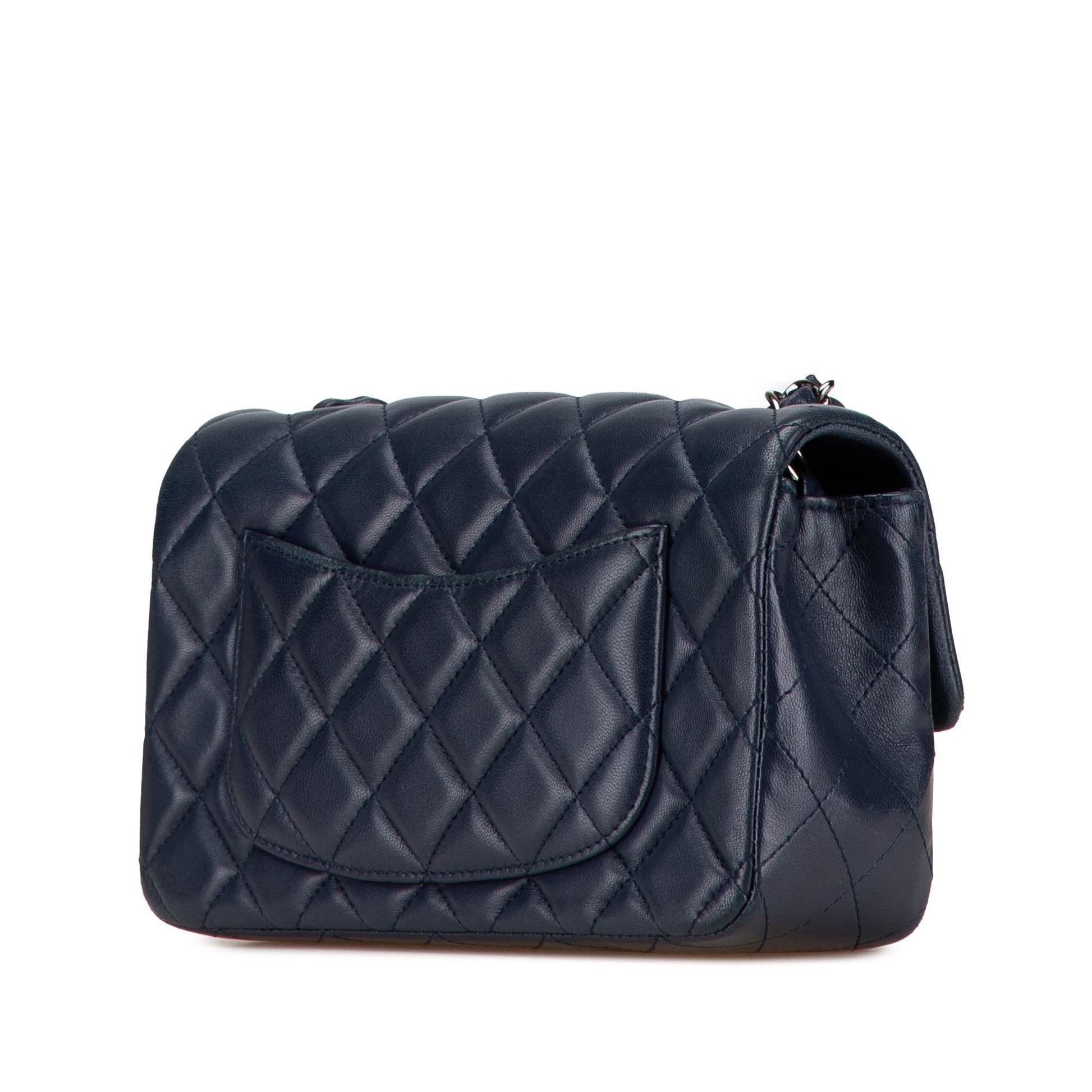 Chanel Rectangular Classic Lambskin Single Flap SHG-Zxsl77 Mini Bag