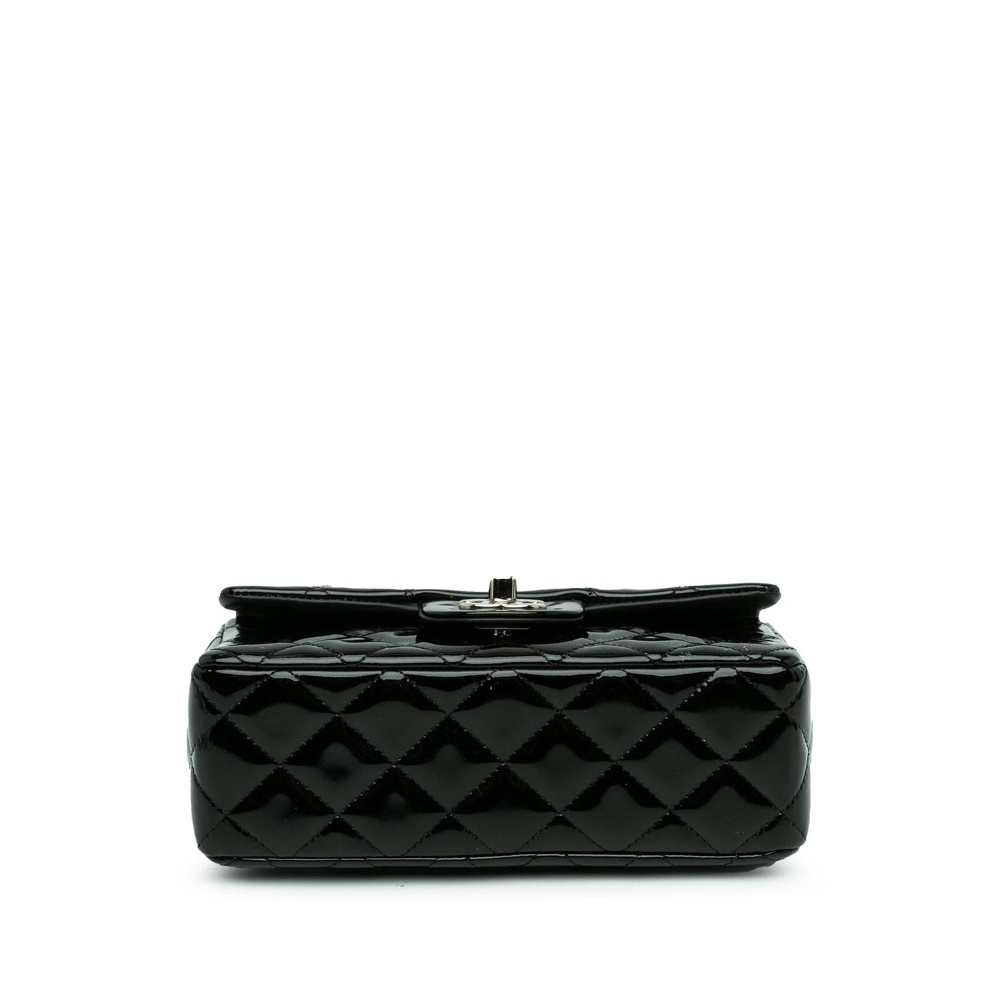 Chanel Mini Rectangular Classic Patent Single Flap (SHG-FyA2eh)