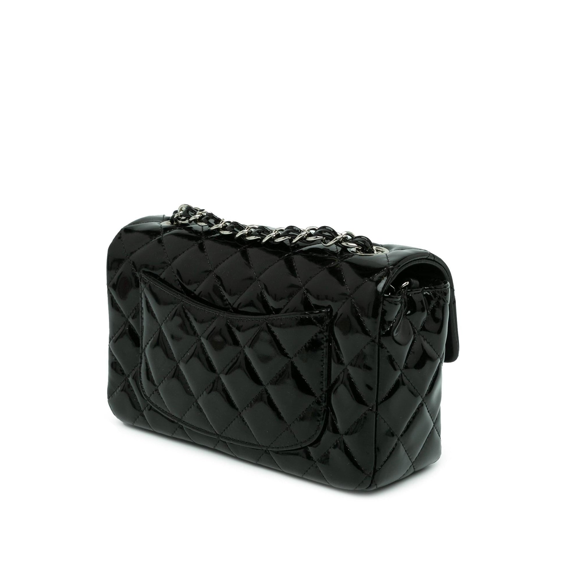 Chanel Rectangular Classic Patent Single Flap SHG-FyA2eh Mini Bag