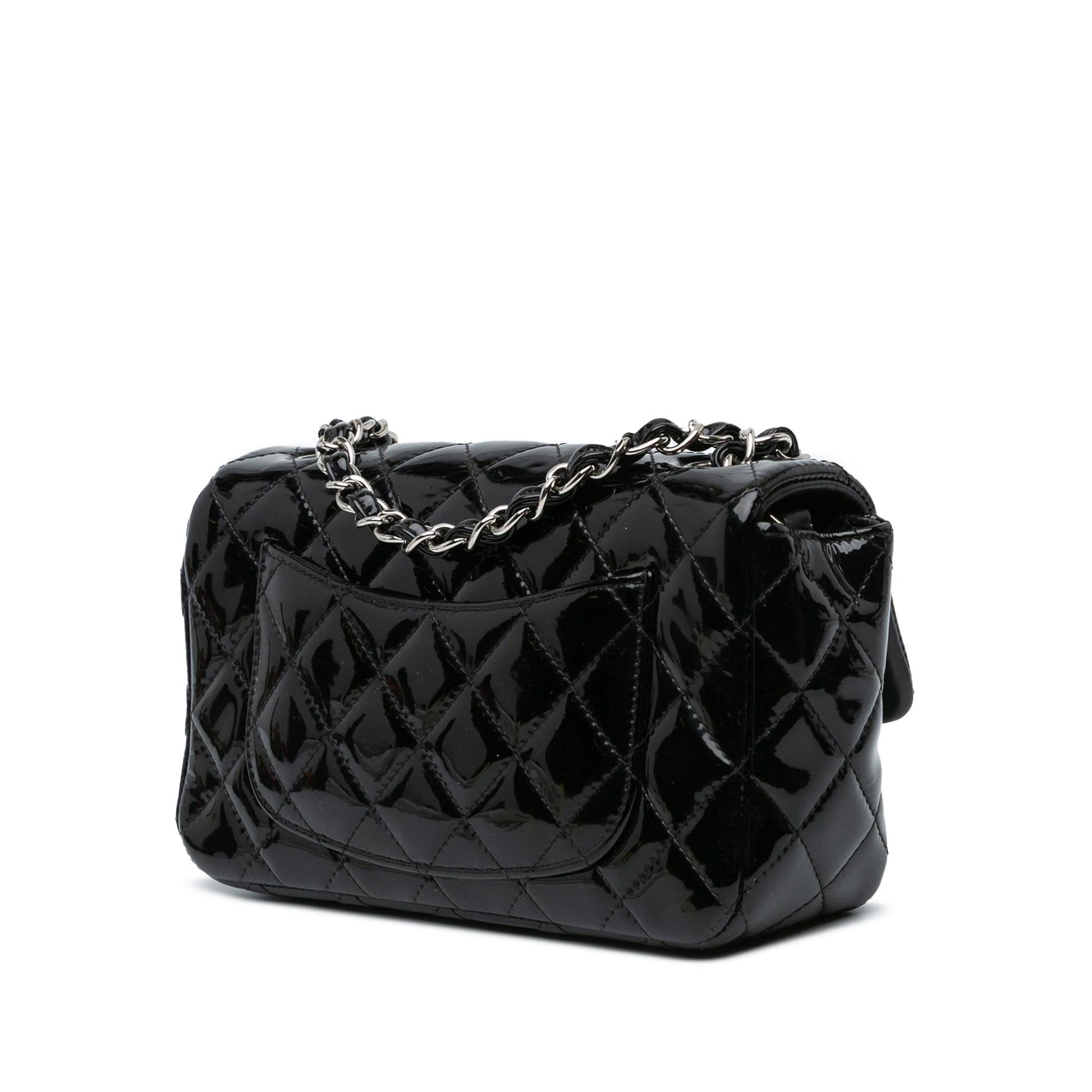 Chanel Rectangular Classic Patent Single Flap SHG-5JDrQh Mini Bag