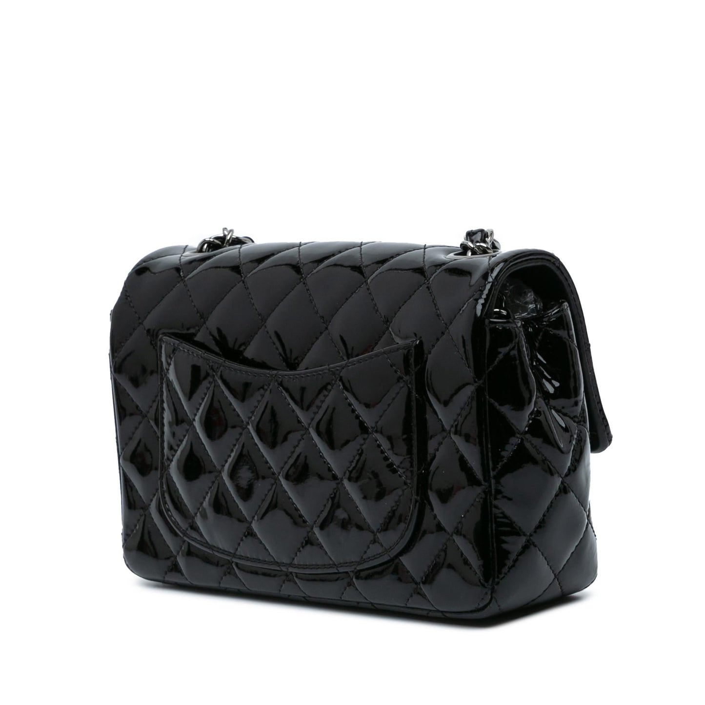 Chanel Rectangular Classic Patent Single Flap Mini Bag Single Flap
