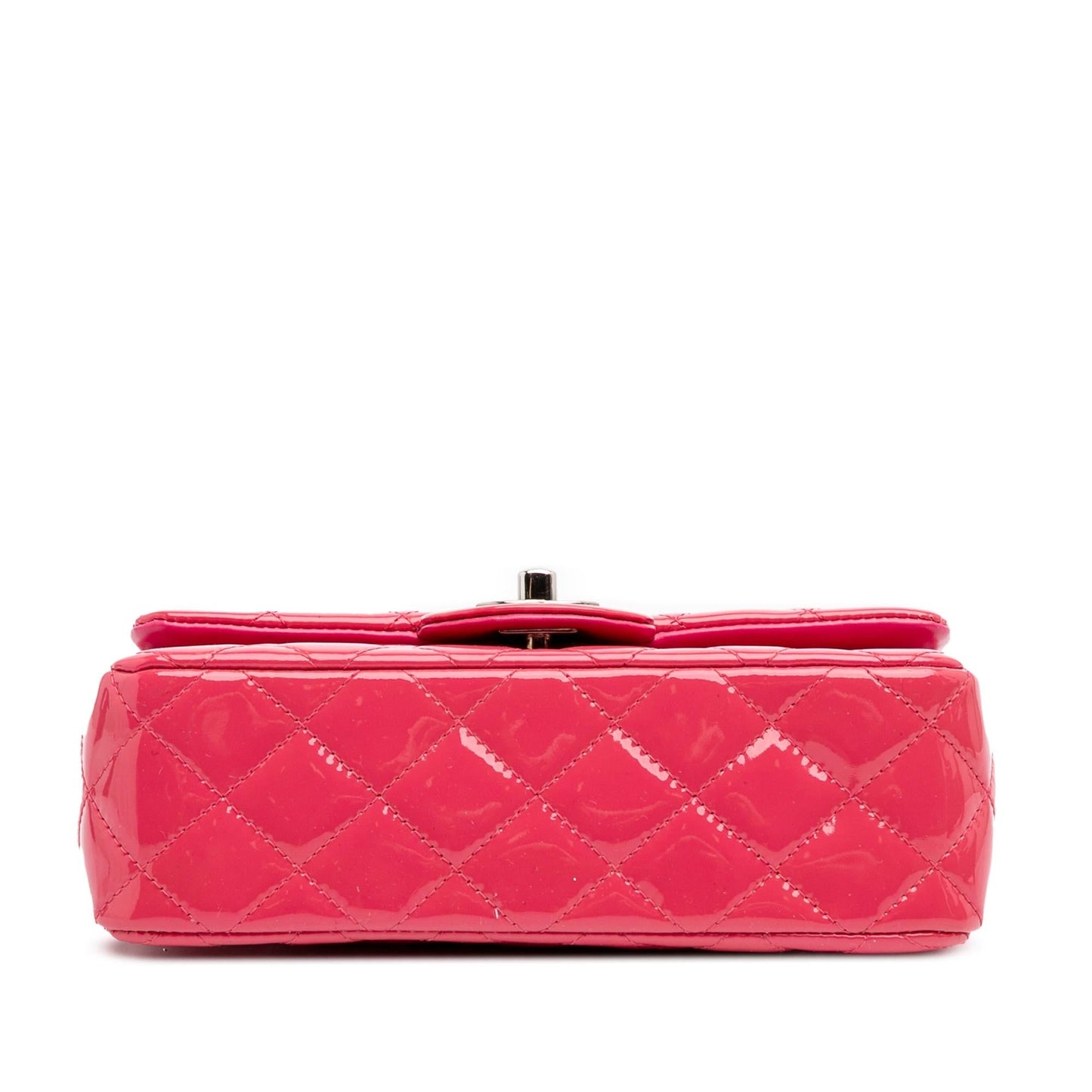 Chanel Rectangular Classic Patent Single Flap Mini Bag Flap 8