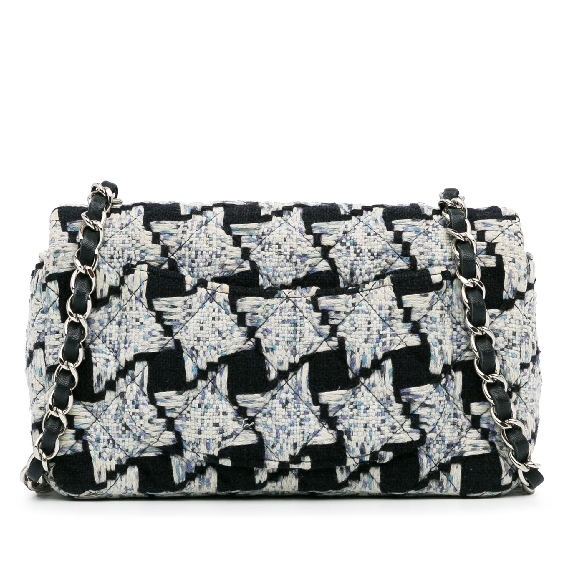 Chanel Rectangular Classic Tweed Flap SHG-lXzrIX Mini Bag
