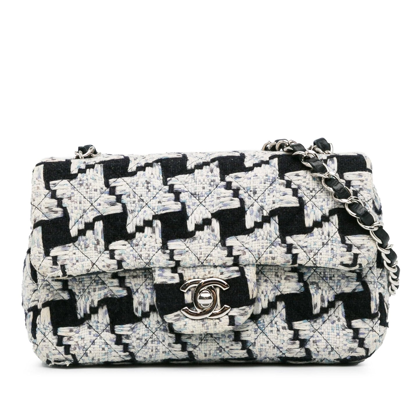Chanel Rectangular Classic Tweed Flap SHG-lXzrIX Mini Bag