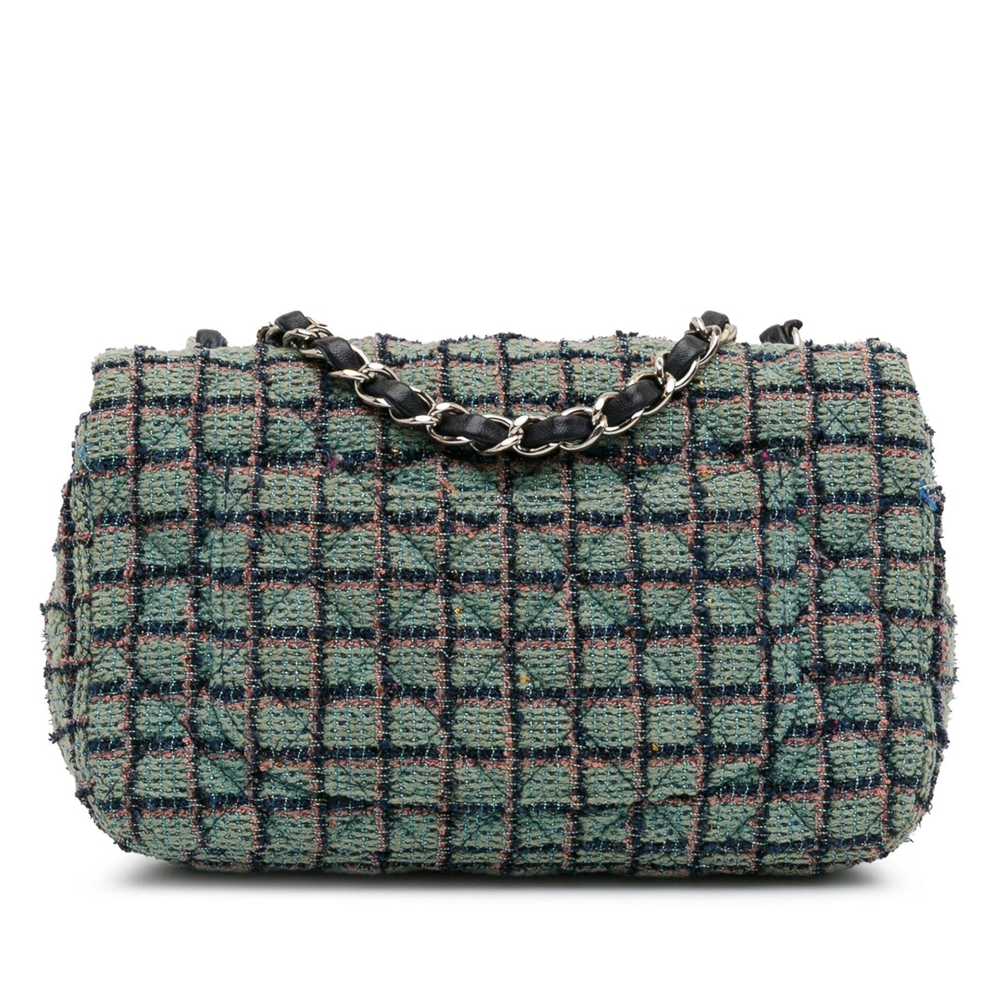 Chanel Rectangular Classic Tweed Flap SHG-QUYc9A Mini Bag