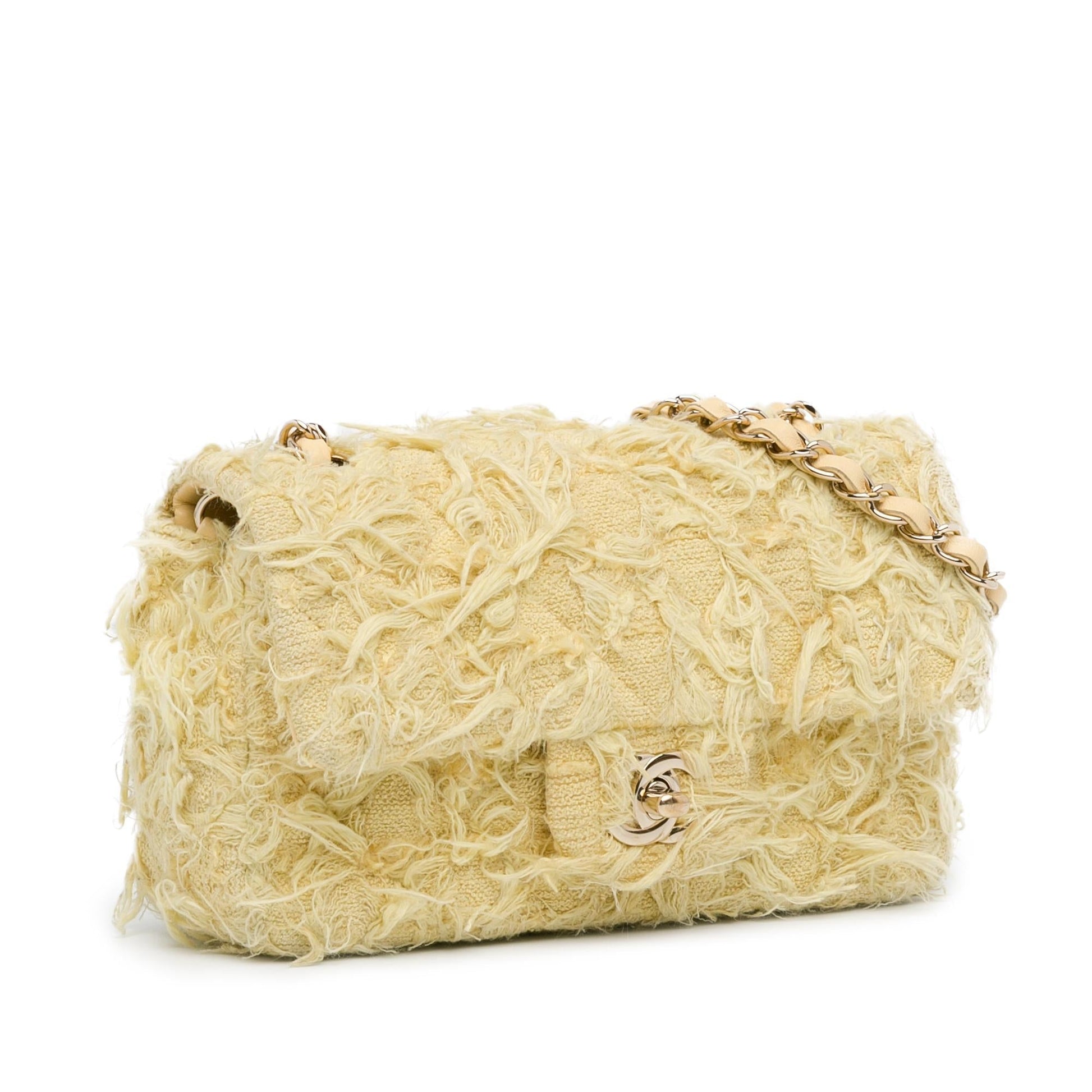 Chanel Rectangular Classic Tweed Single Flap SHG-tWVx0M Mini Bag