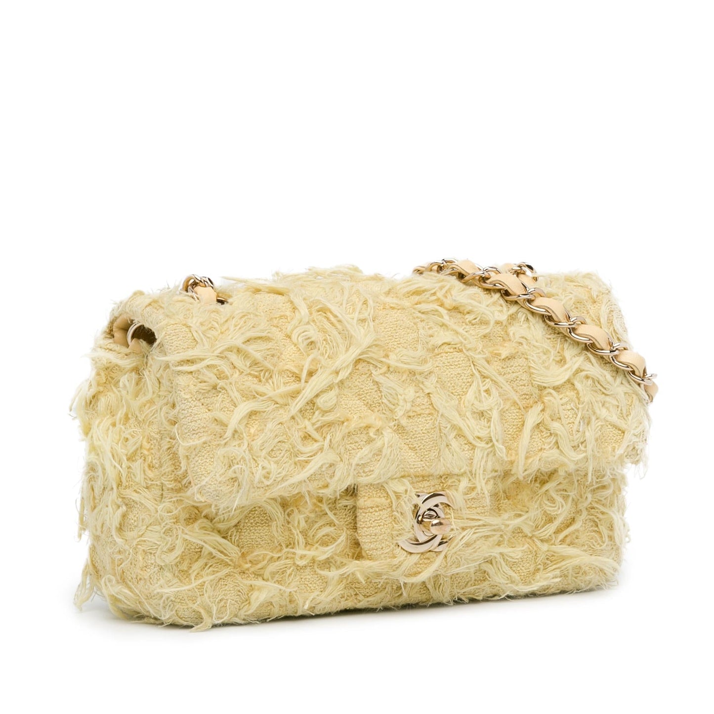Chanel Mini Rectangular Classic Tweed Single Flap (Shg-Twvx0M) Bag