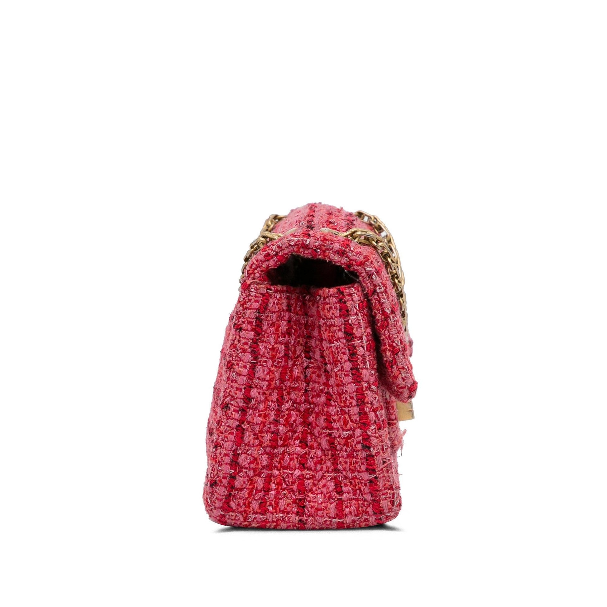 Chanel Rectangular Tweed Reissue Single Flap SHG-gJDjoh Mini Bag