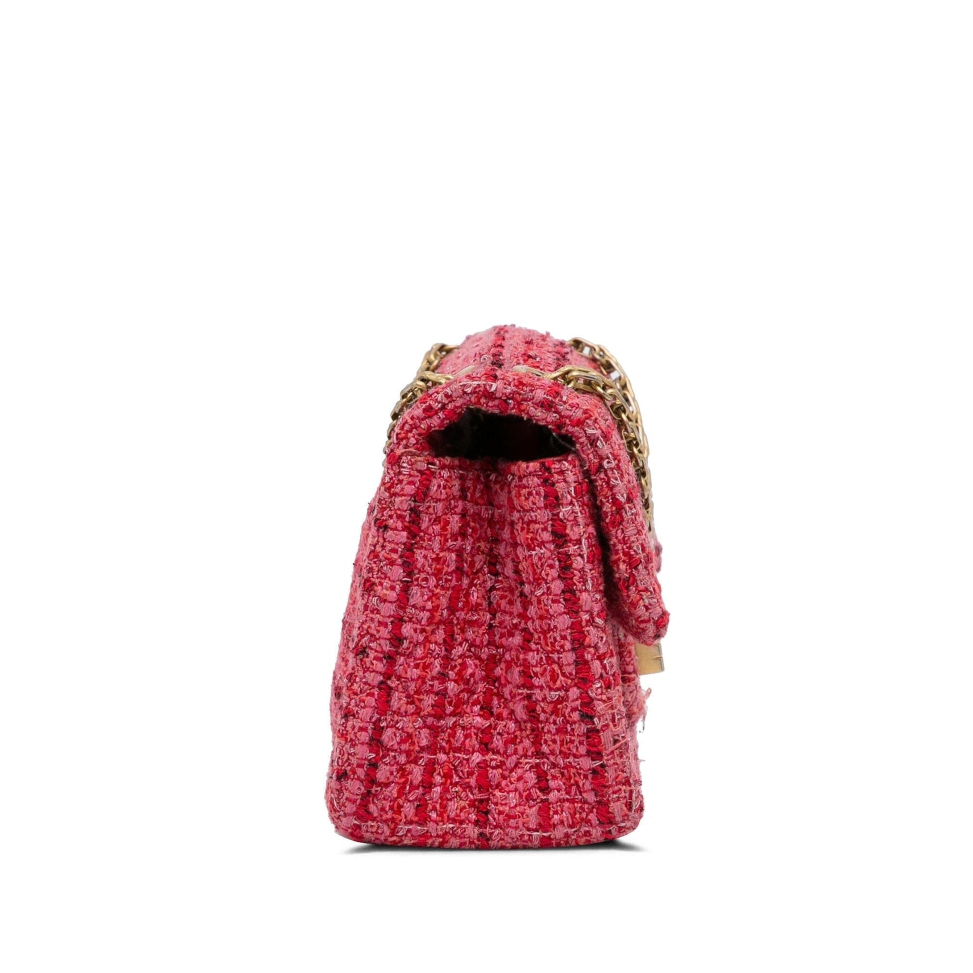 Chanel Mini Rectangular Tweed Reissue Single Flap (Shg-Gjdjoh) Bag