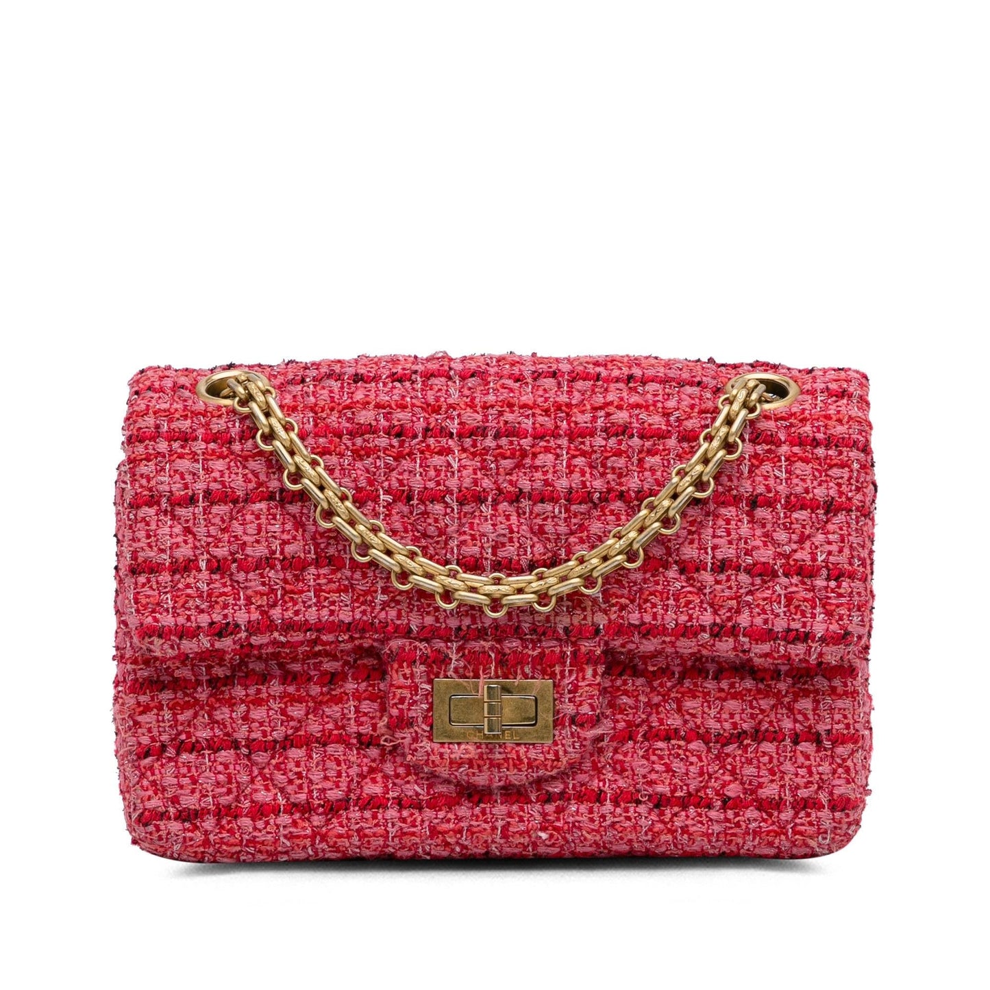 Chanel Rectangular Tweed Reissue Single Flap SHG-gJDjoh Mini Bag