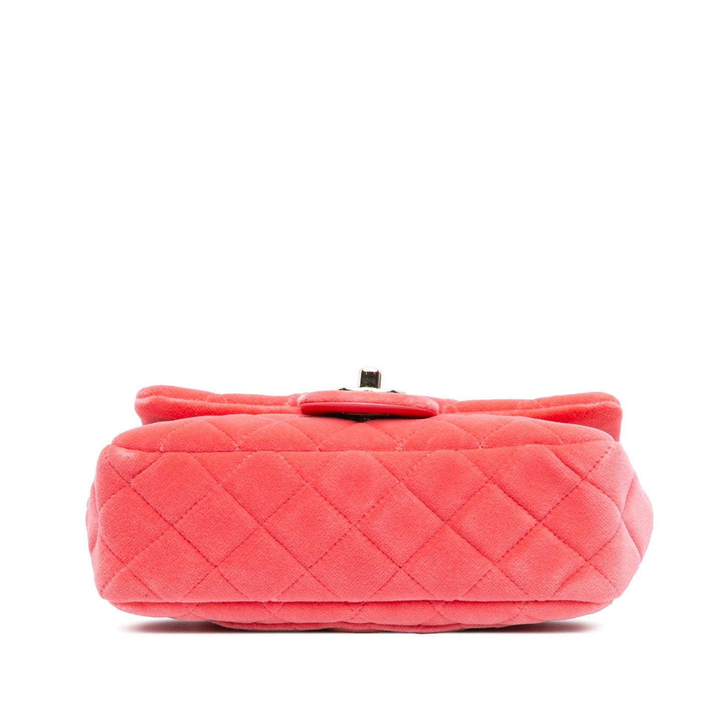 Chanel Mini Rectangular Velvet Pearl Crush Flap Handbag