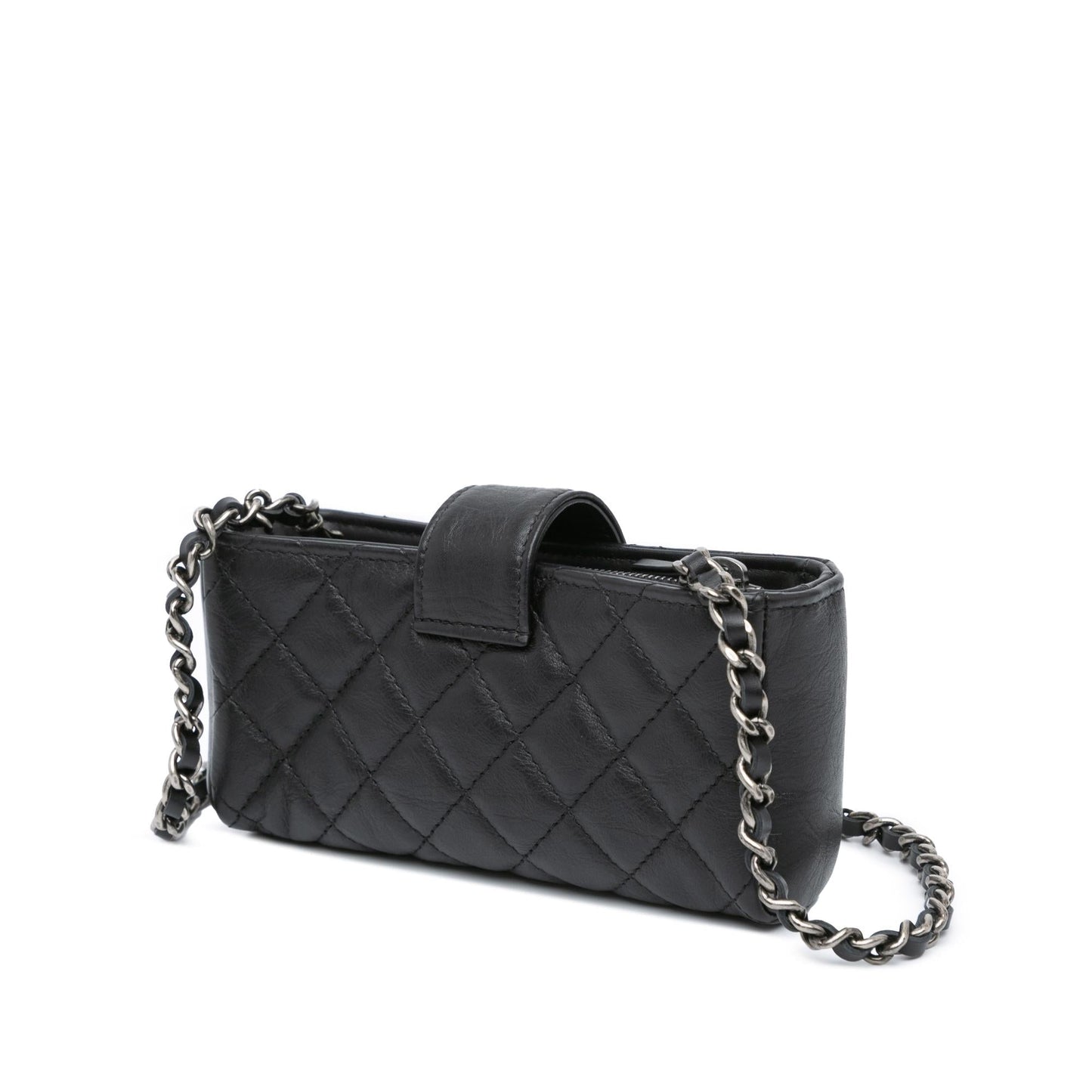 Chanel Reissue 2.55 Quilted Calfskin Lucky Charms Key Chain