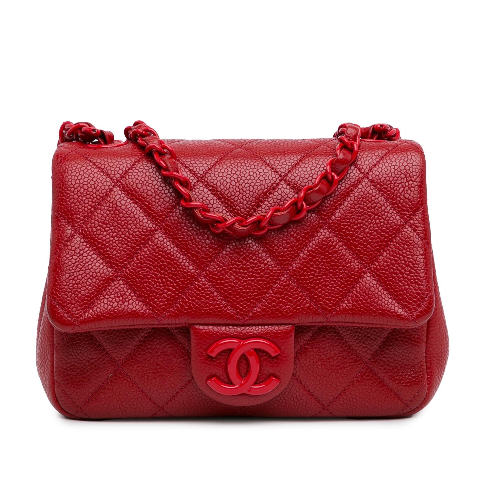 Chanel Square Caviar Incognito Flap SHG-FUMUNQ Mini Bag