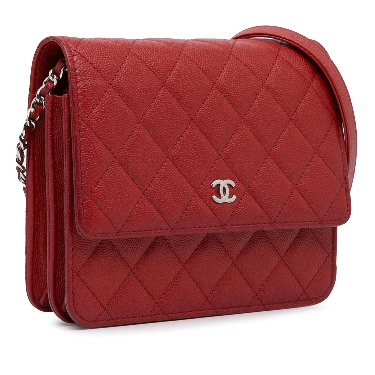Chanel Square Caviar on SHG-xhNJS8 Wallet Case