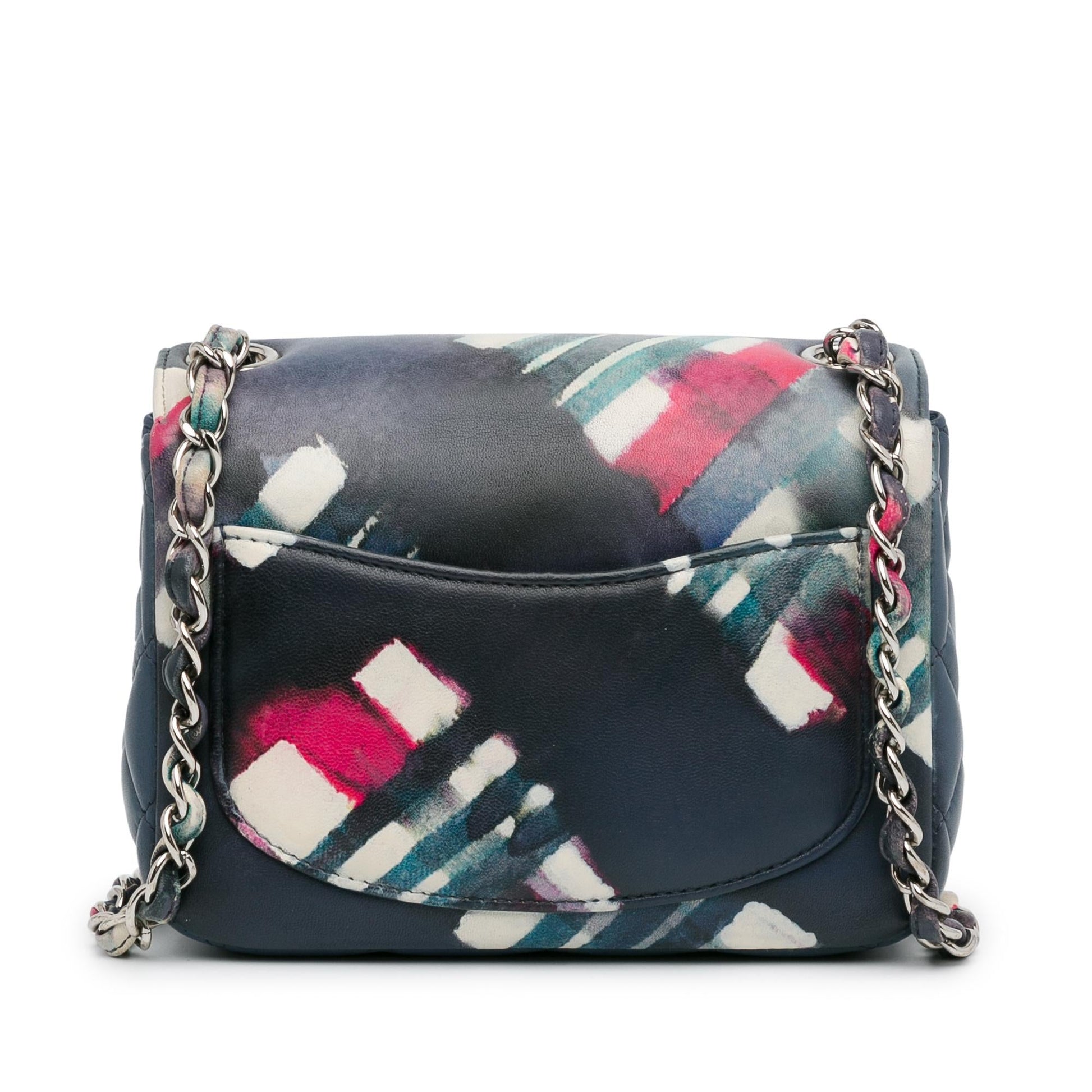 Chanel Square Classic Calfskin Airline Flap Mini Bag