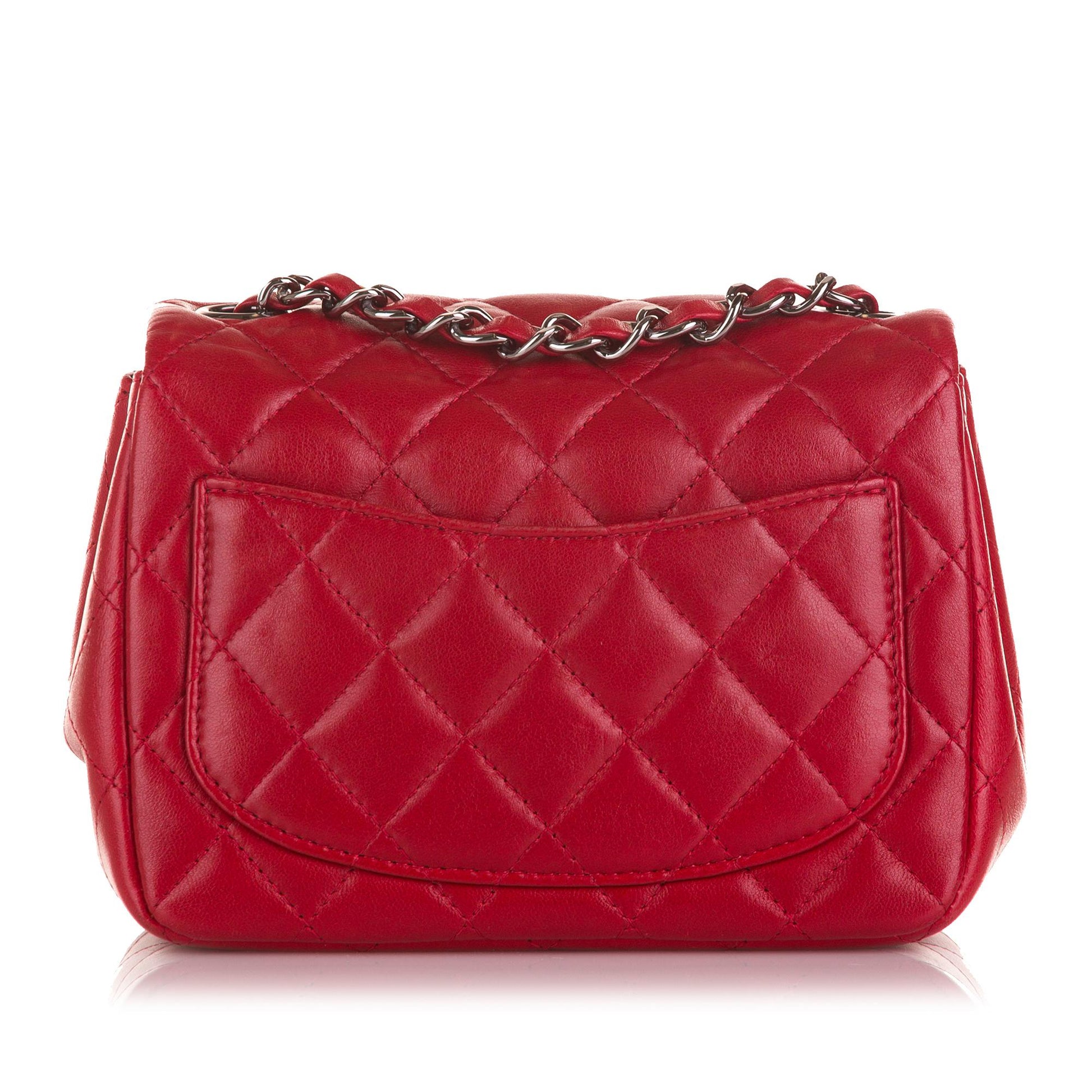 Chanel Square Classic Lambskin Flap SHG-wytJqr Mini Bag
