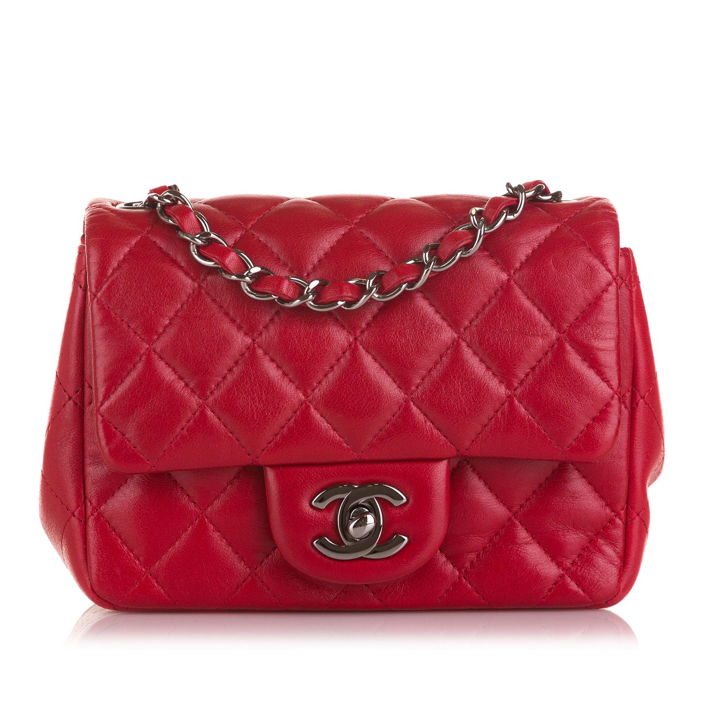 Chanel Square Classic Lambskin Flap SHG-wytJqr Mini Bag